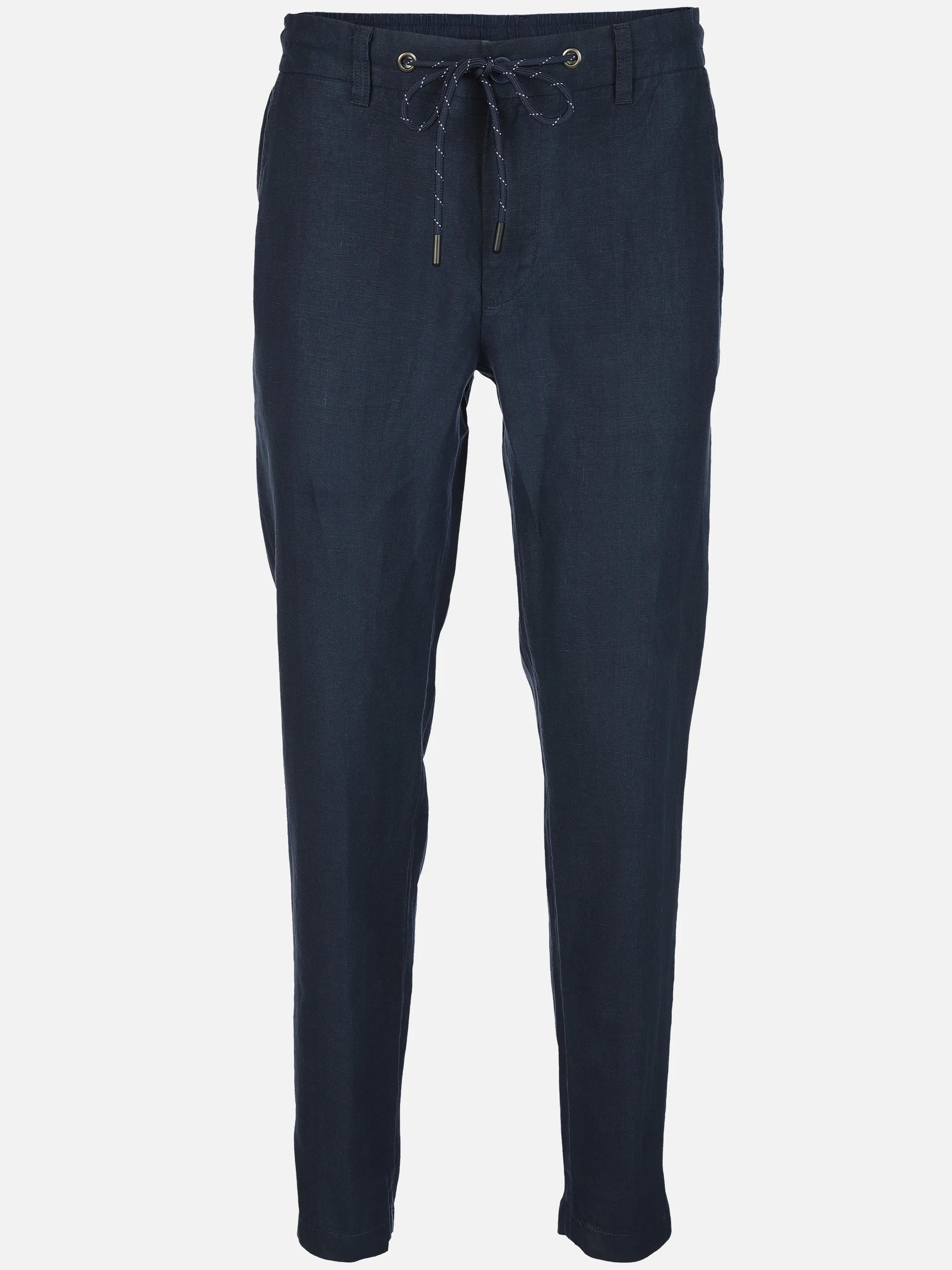 Jim Spencer He. Leinenhose Relax Blau 891011 DENIM BLUE 1