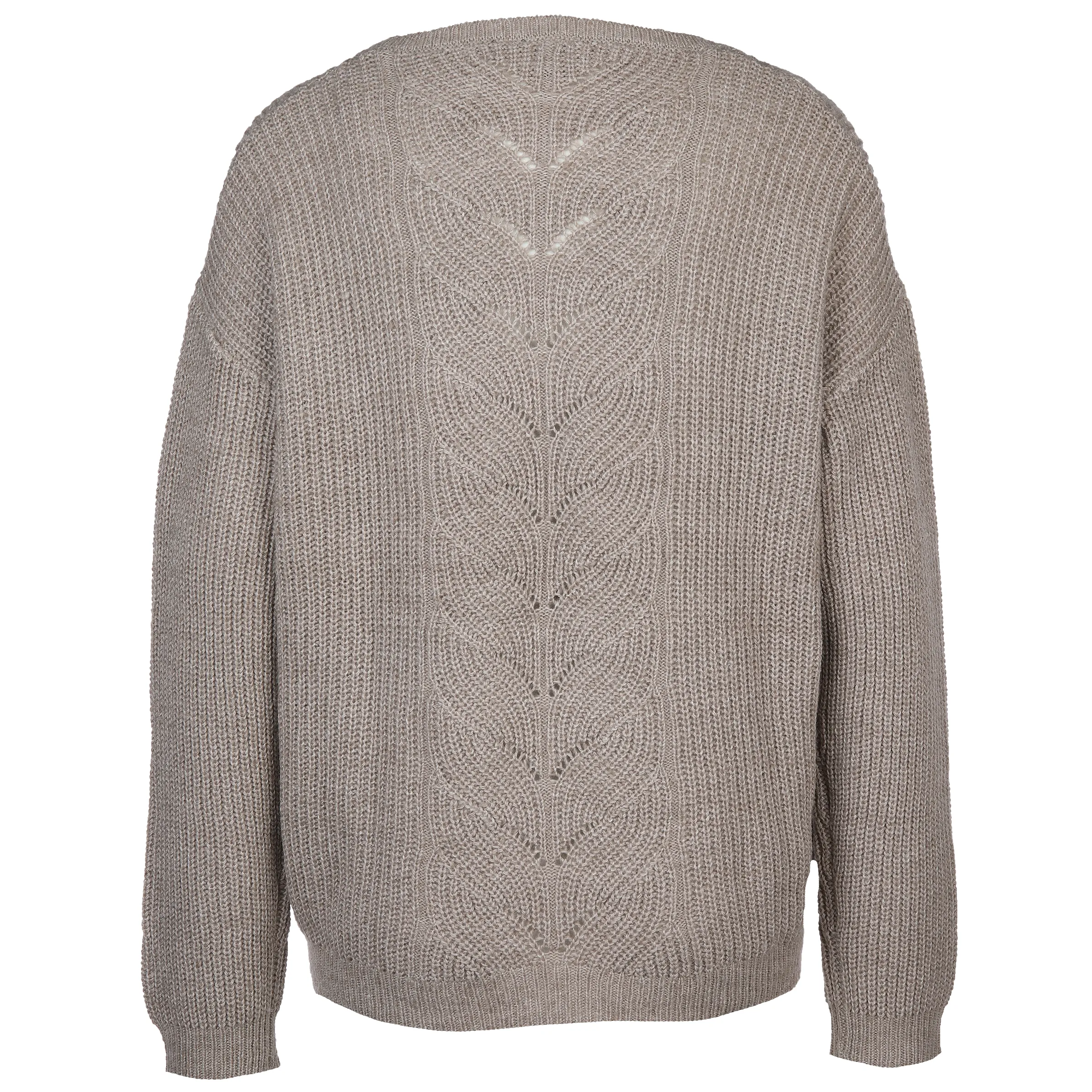 Lisa Tossa Da-Pullover m. Strukturstrick Braun 881242 HAZEL MEL 2