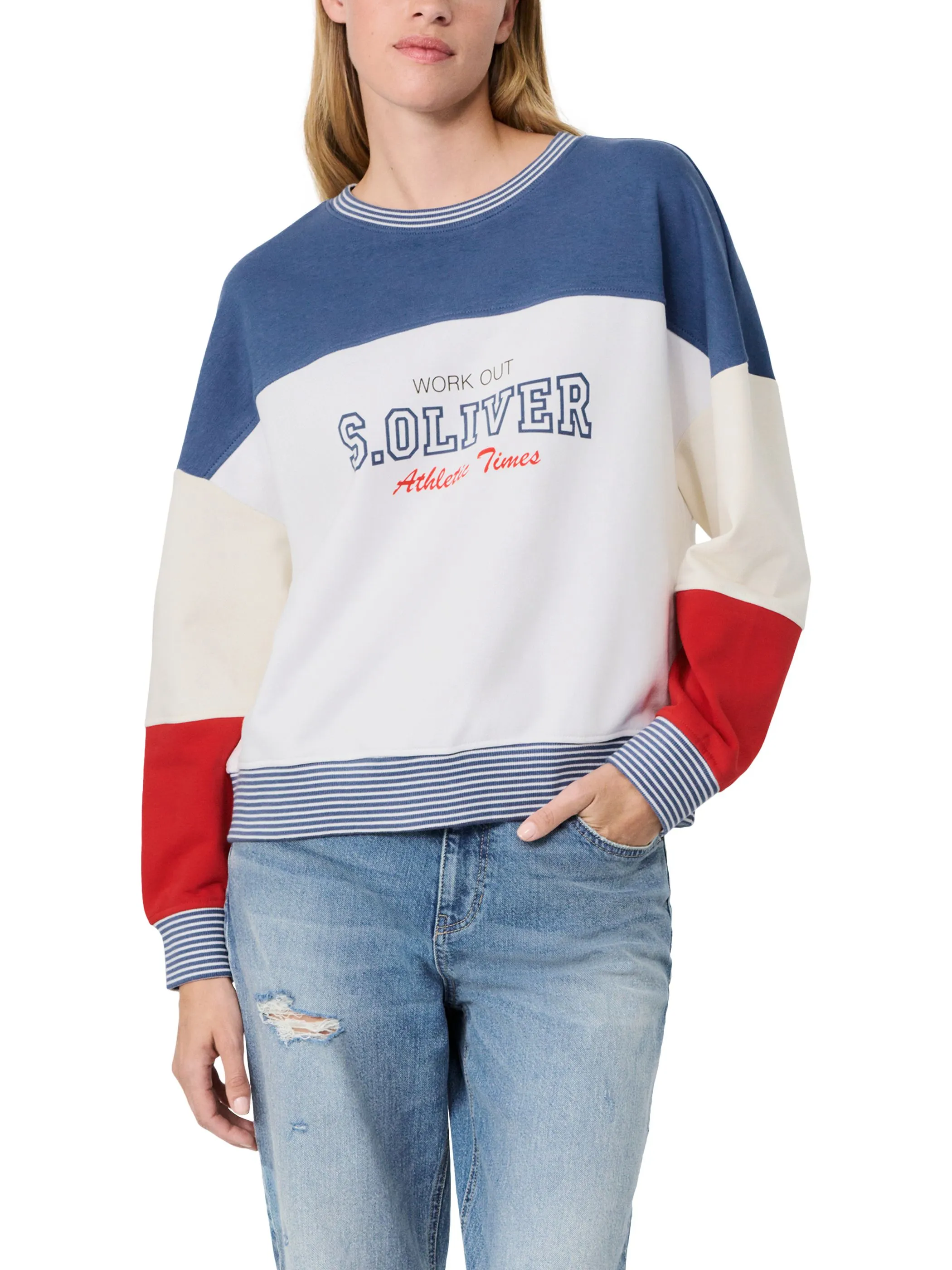 s.Oliver 2188317 Sweatshirt Blau 936190 55D3 1