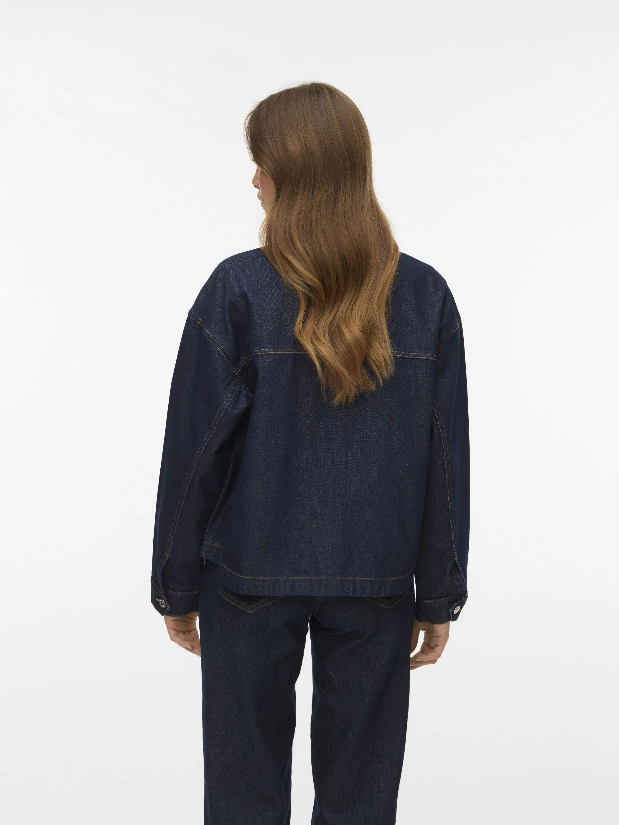 Vero Moda 10331693 VMJAMIE LS DENIM SHAC Blau 910579 178006002 2