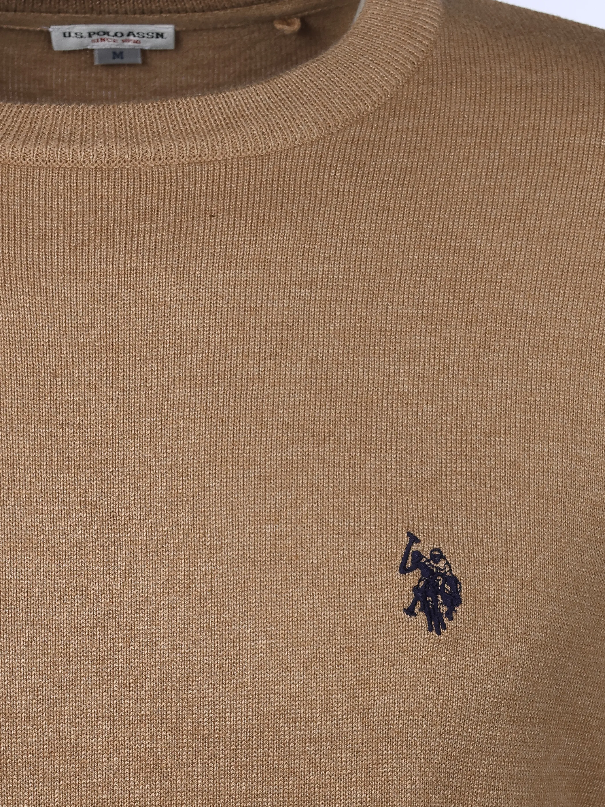 U.S. Polo Assn. Pullover US16859 Beige 930967 CAMEL 3