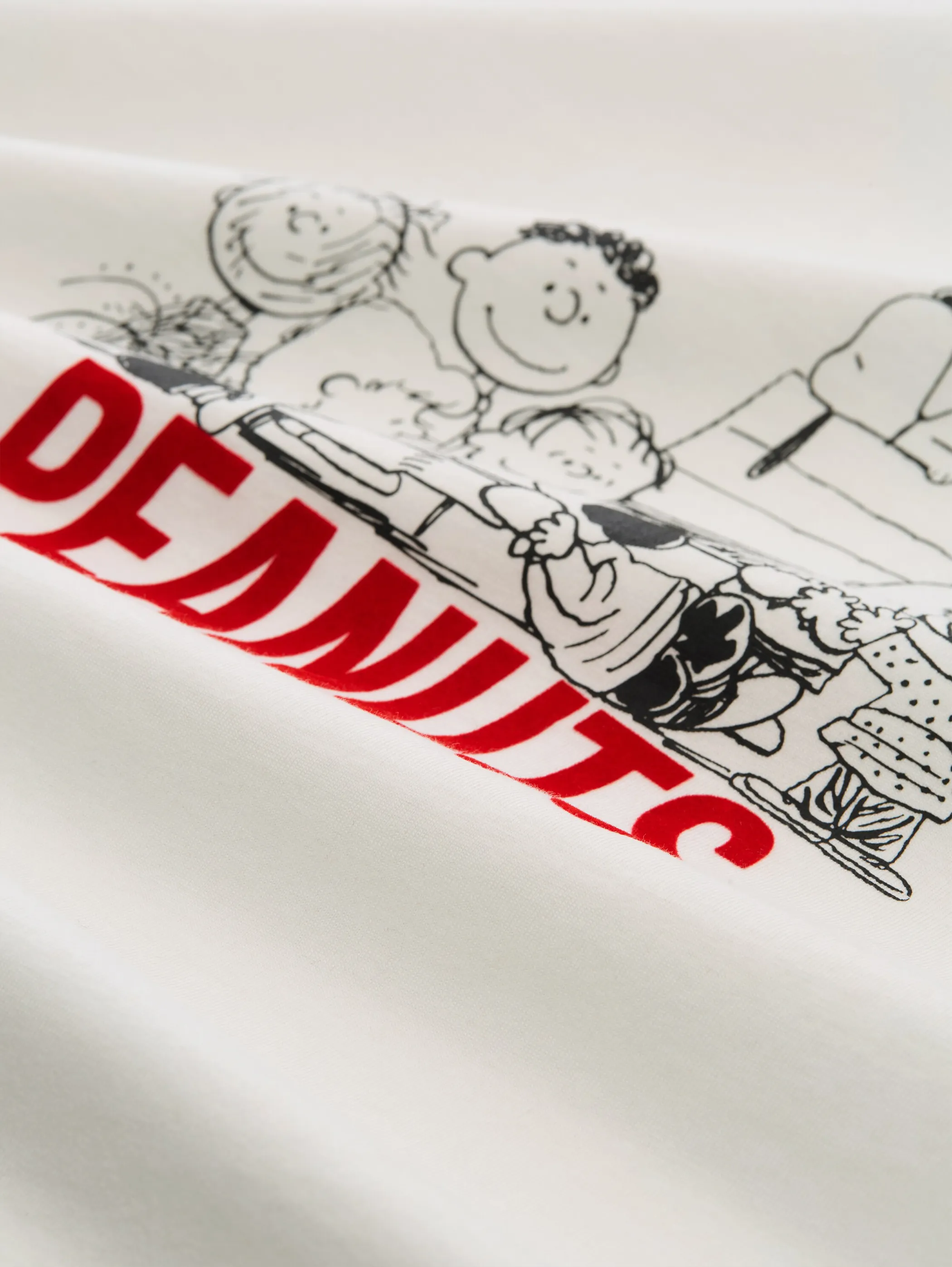 Tom Tailor 1053496 T-shirt crew neck frontprint peanuts Weiß 934173 10315 4