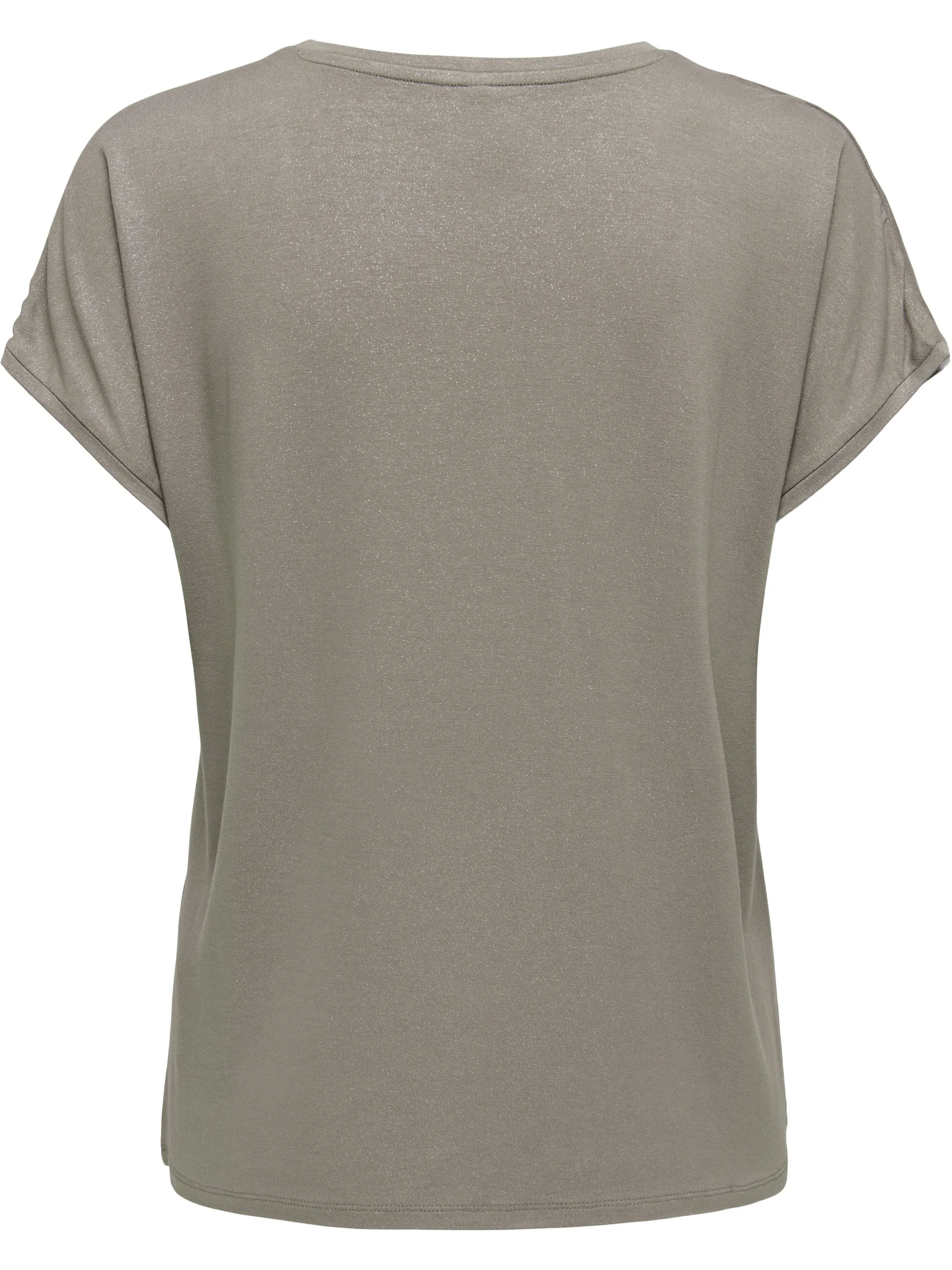 Only 15315976 ONLCARRIE S/S GLITTER Braun 907404 239935001 2