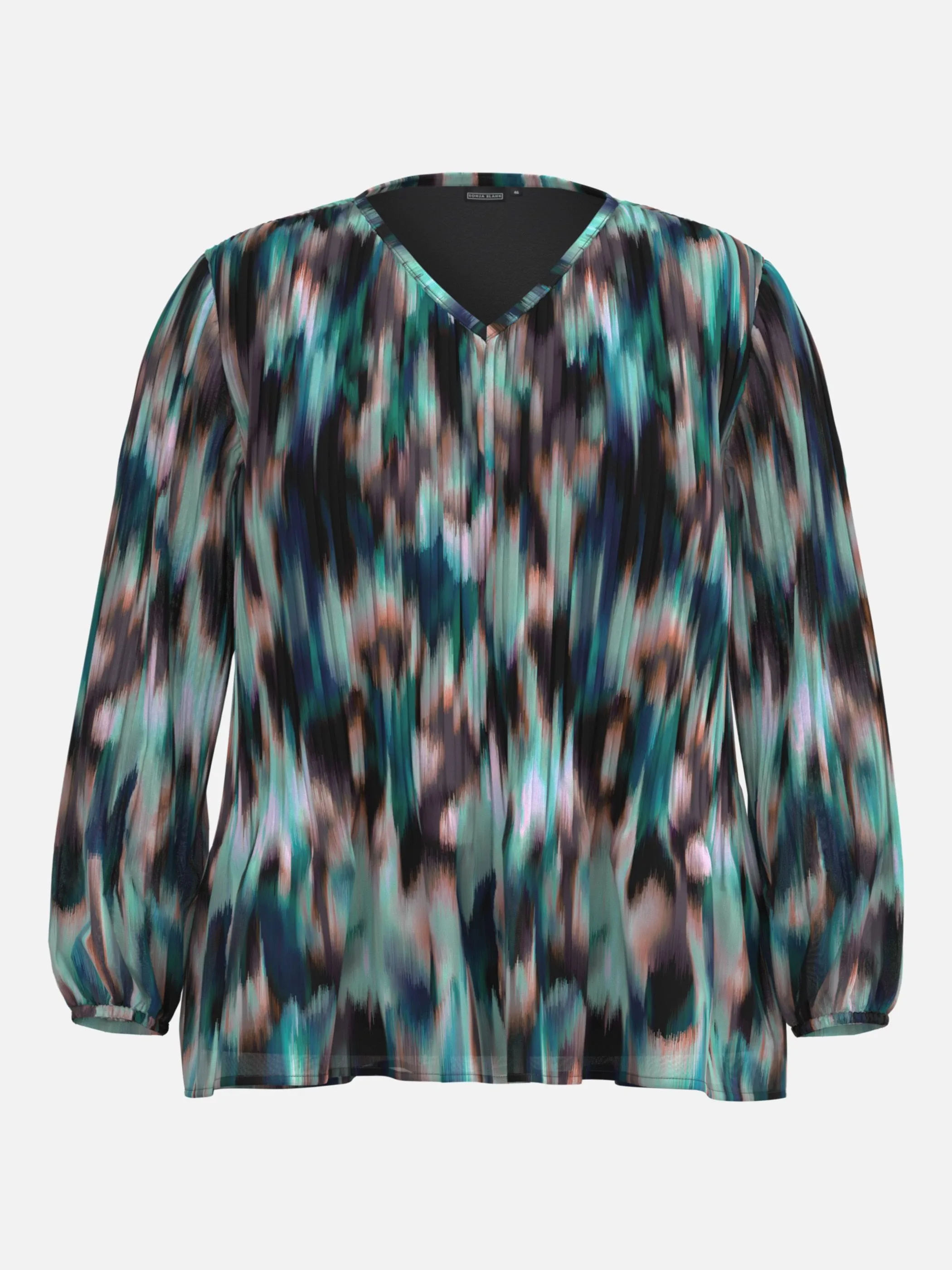 Sonja Blank Da-gr.Gr. Bluse Bunt 930010 AOP PRINT 3