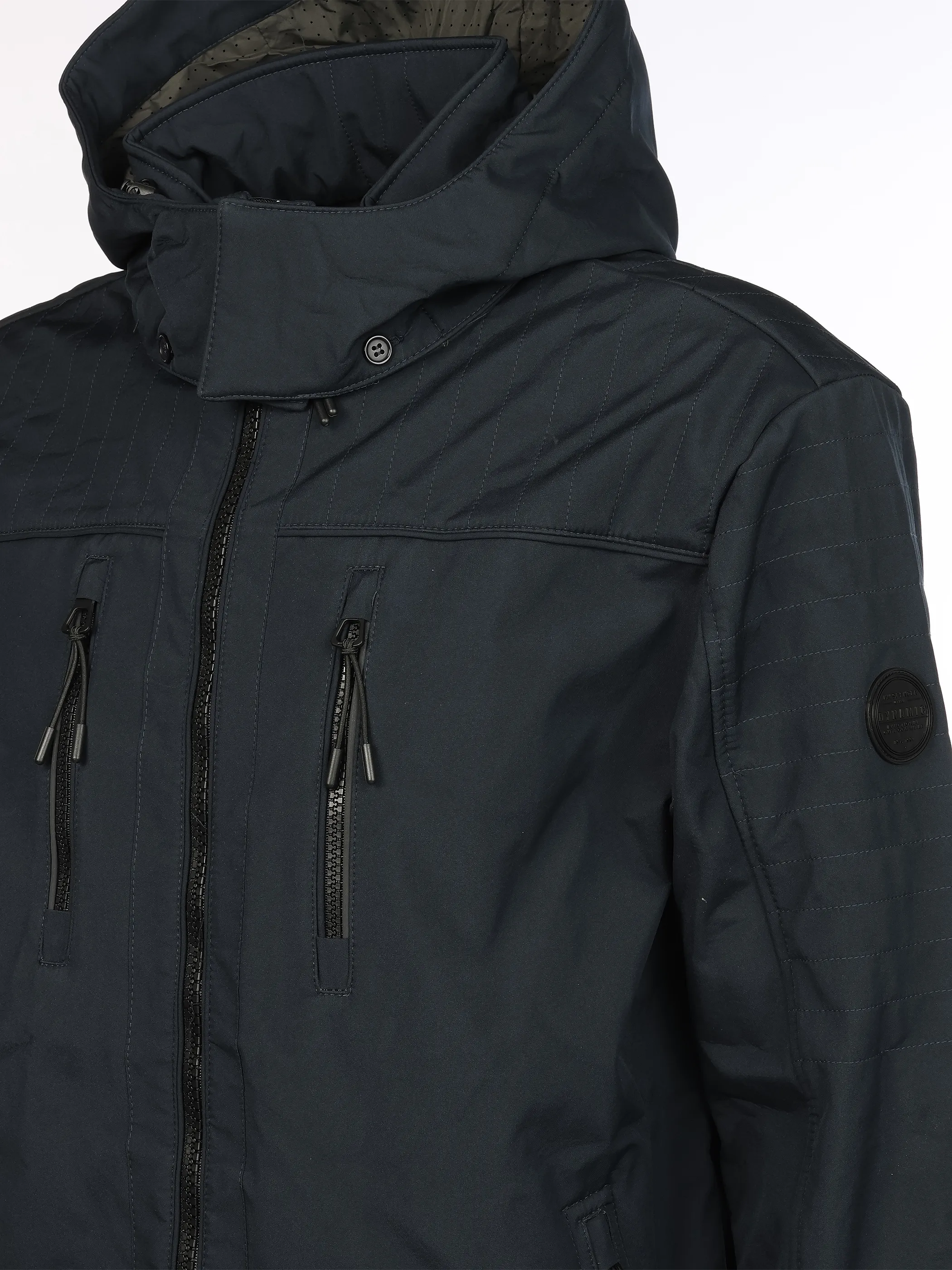 Jim Spencer He. Softshelljacke mit Kapuze Blau 912653 NAVY 4