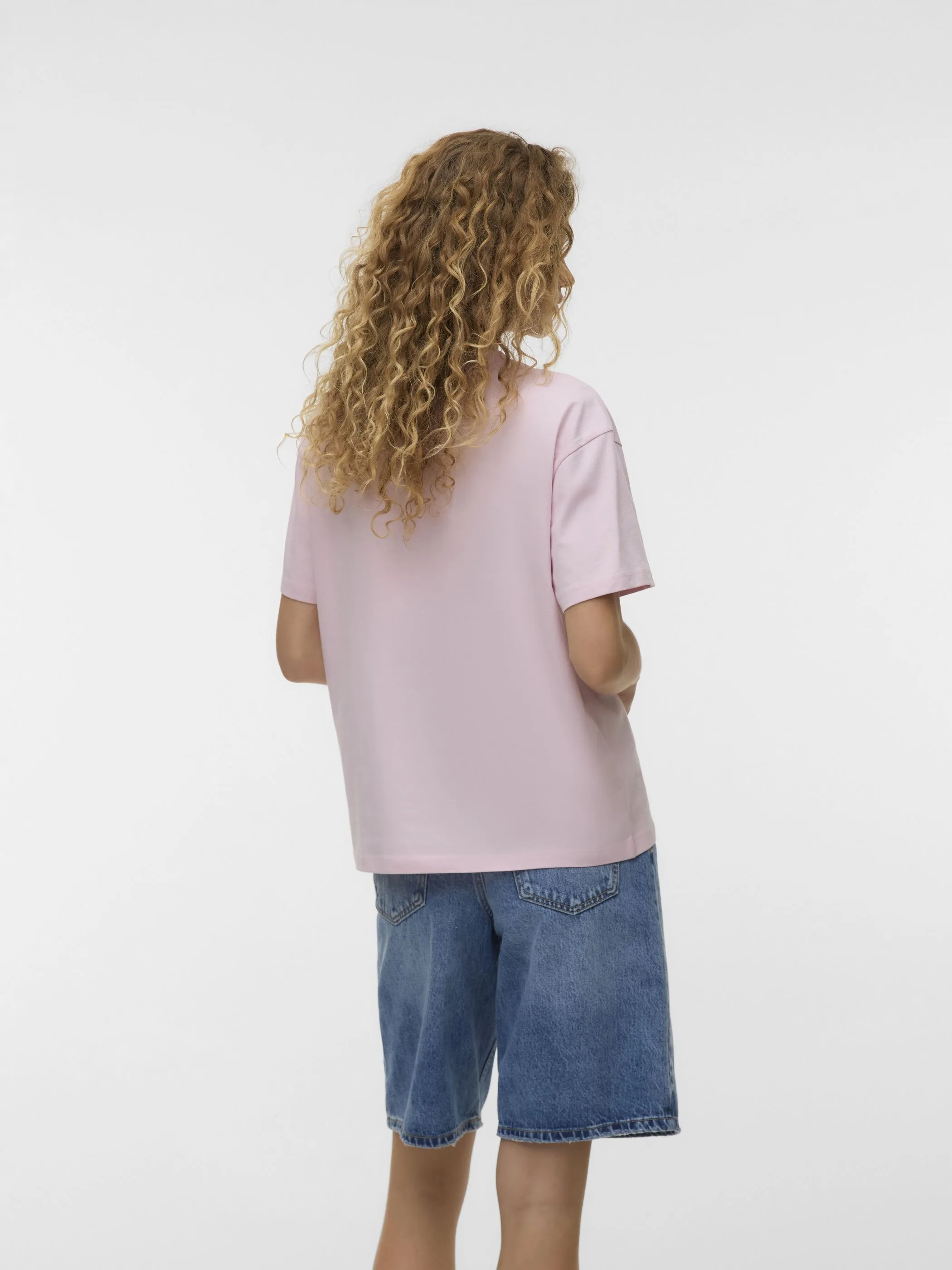Vero Moda 10341998 VMNINNA MIA SS TOP BO Pink 922279 291375002 2
