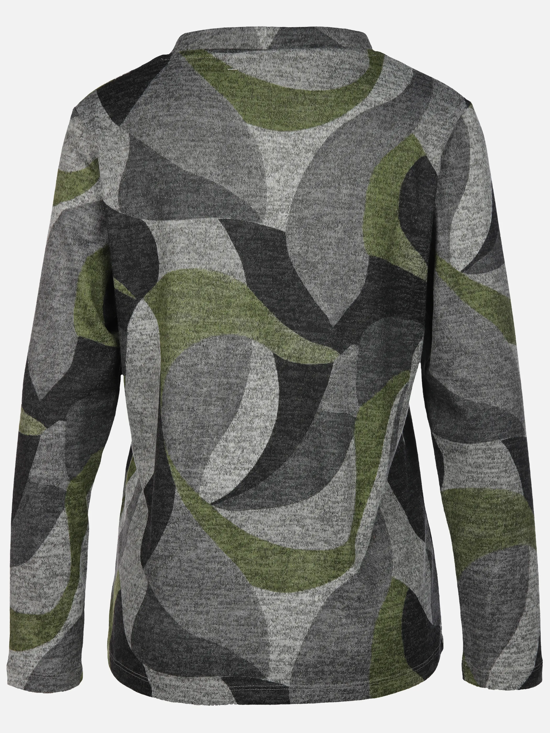 Sure Da-Print Flauschshirt Oliv 916284 OLIV 2