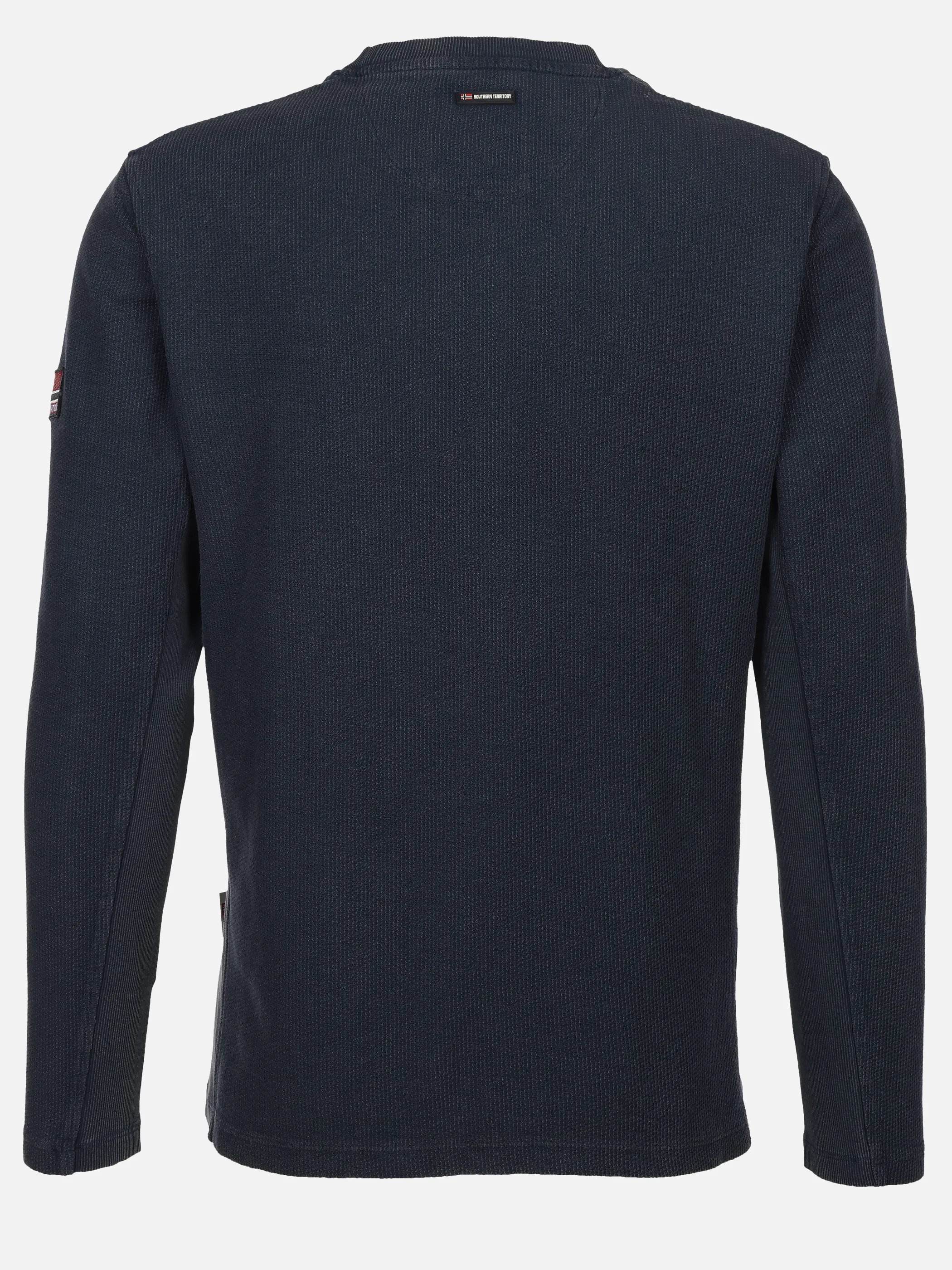 Southern Territory He. T-Shirt 1/1 Arm Struktur Blau 931167 NAVY 2