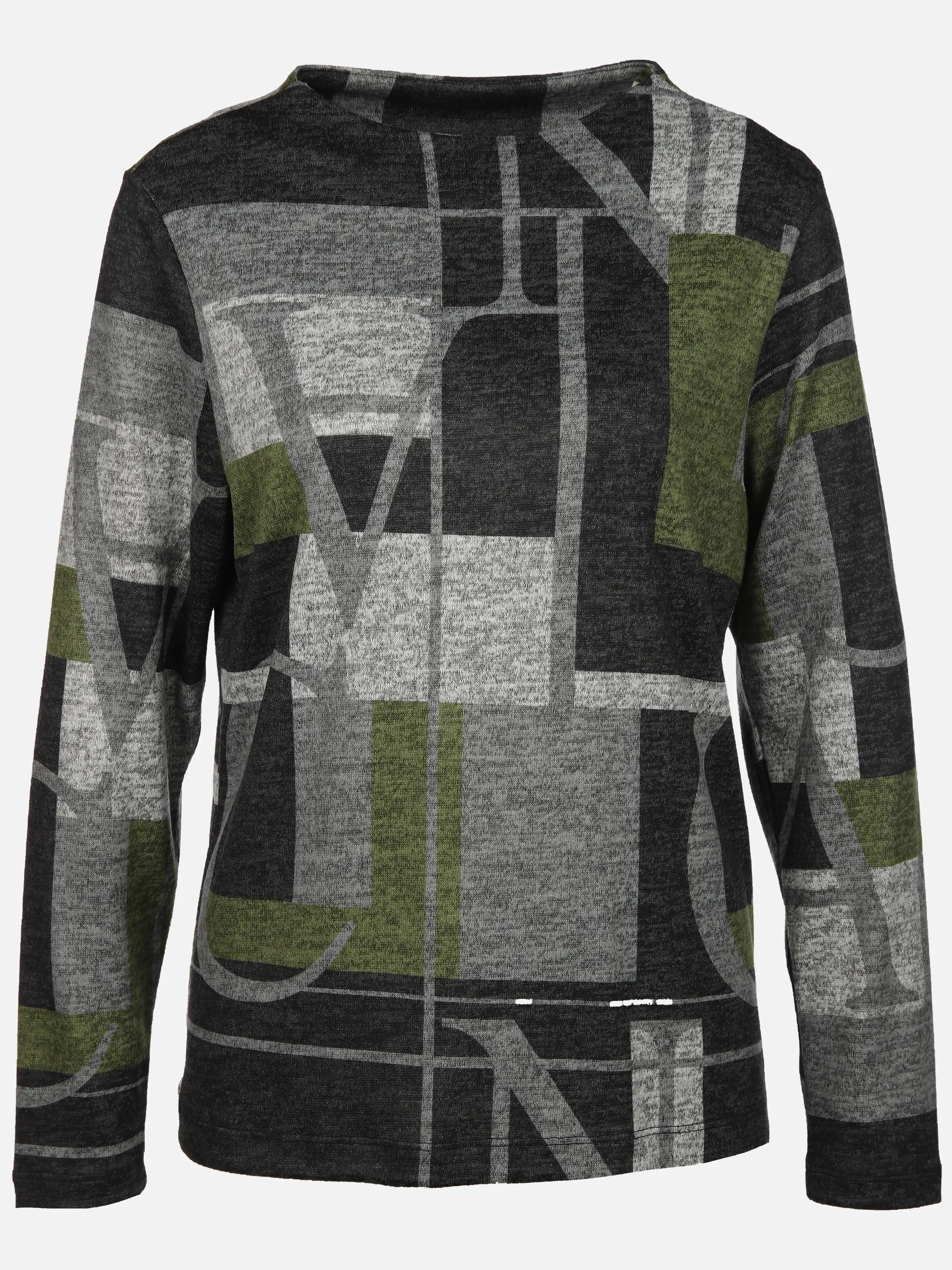Sure Da-Print Flauschshirt Grün 916308 GRÜN 1