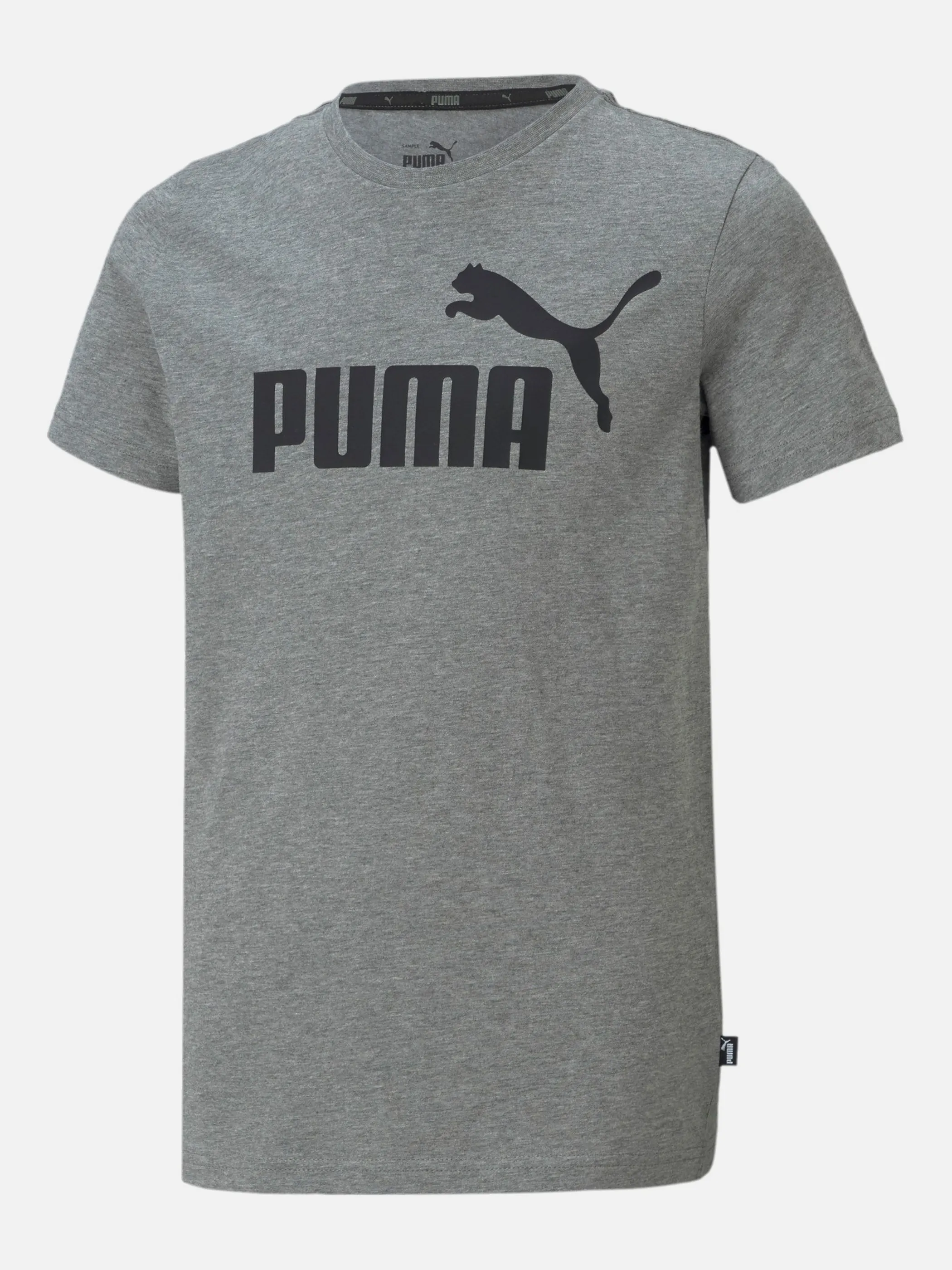 Puma 586960 Kn-T-Shirt mit Logo Grau 862323 03 1 Puma 586960 Kn-T-Shirt mit Logo Grau 862323 03 1