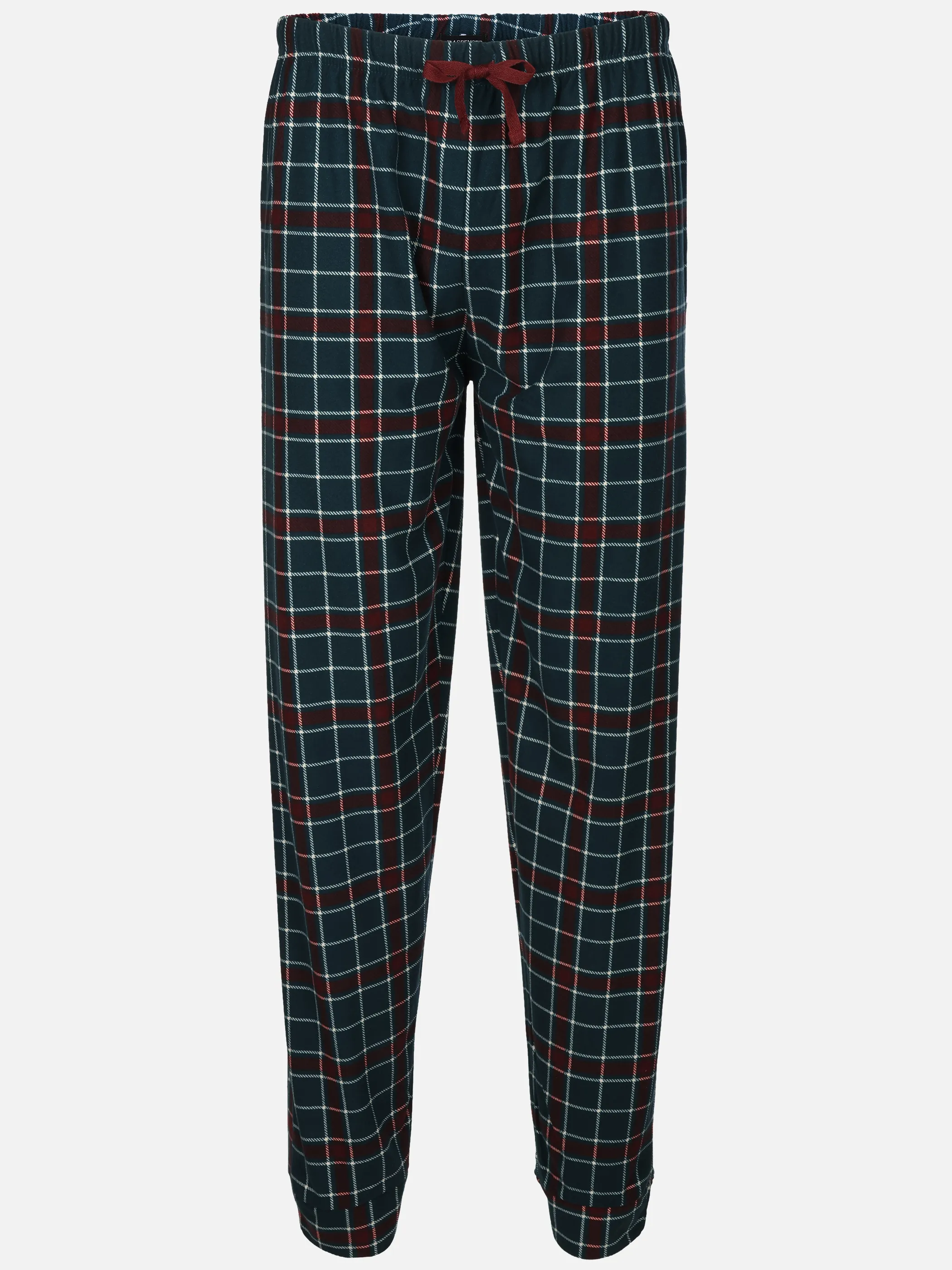 Jim Spencer He. Schlafhose Karo Rot 930620 BORDO 1