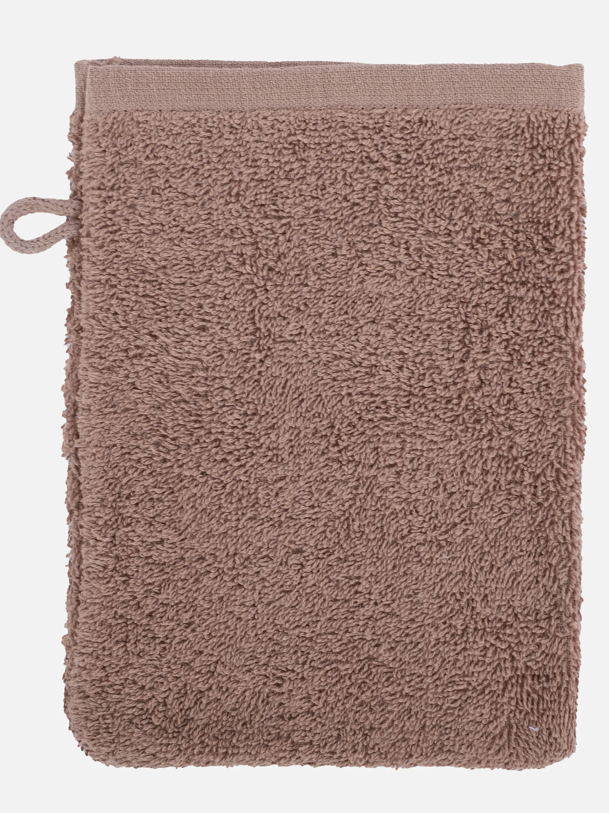 Boule Waschhandschuh uni 16x21 Braun 896198 TAU 1