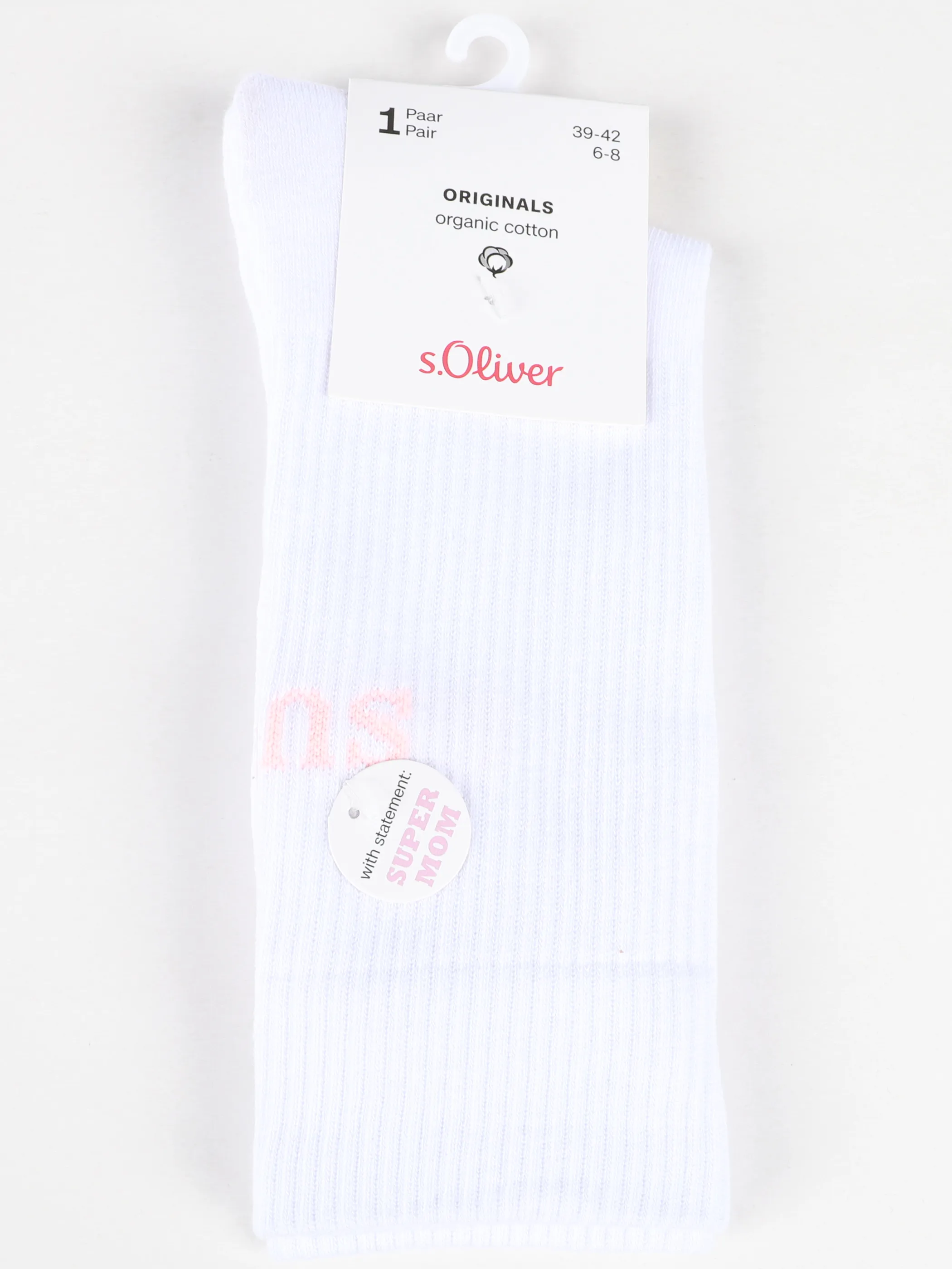 s.Oliver S20752 Slogan Socks Tennis Weiß 908701 1000 3 s.Oliver S20752 Slogan Socks Tennis Weiß 908701 1000 3