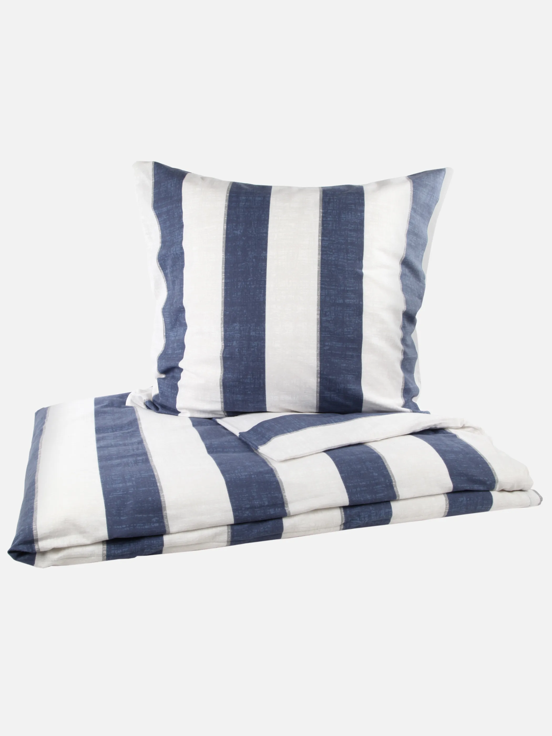 Kaeppel I Biberbettwäsche College 135x20 Blau 918610 MARINE 1