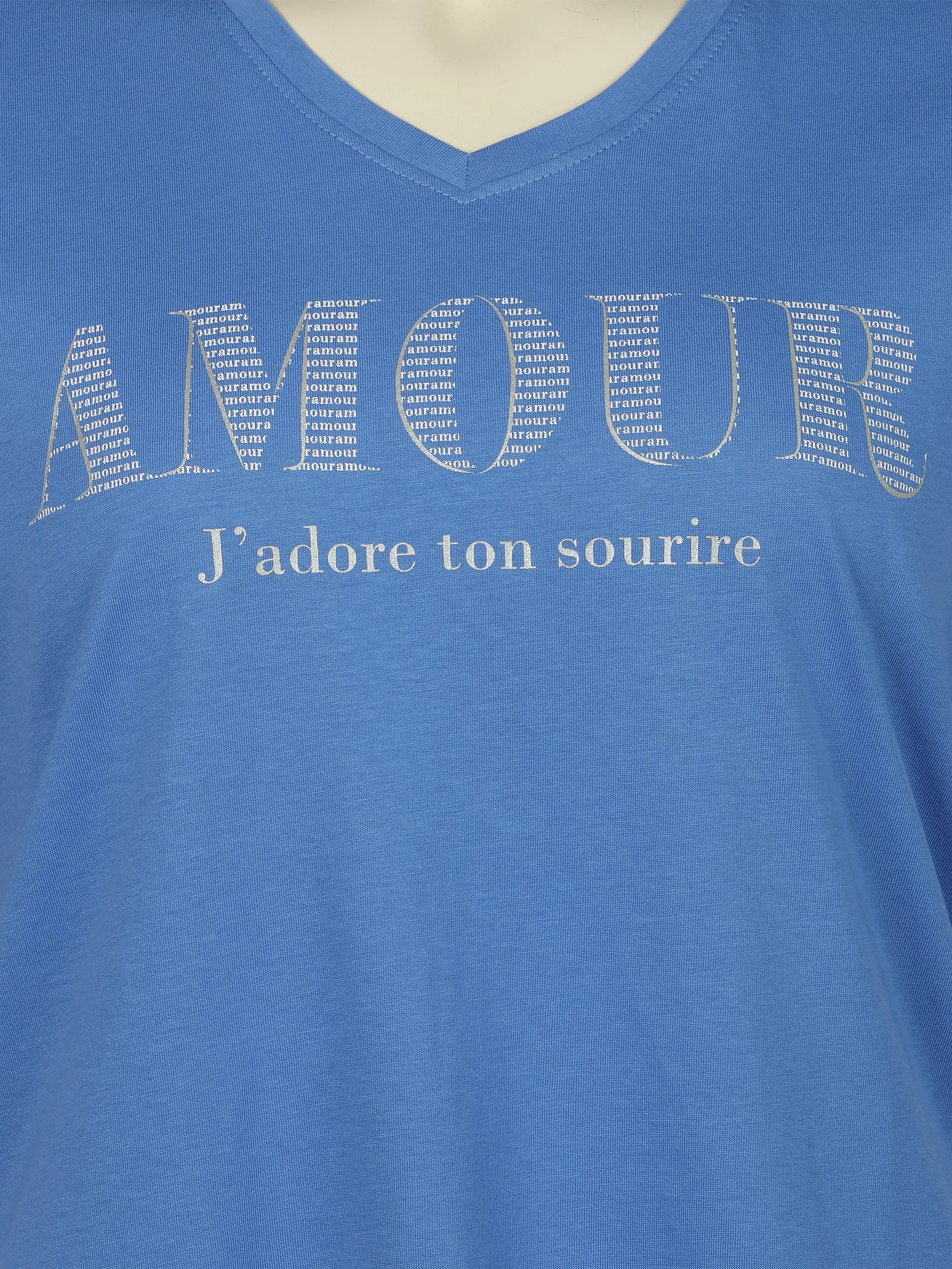 Only Carmakoma 15372129 CARTIRA SS V-NECK TEE Grün 926834 177937001 3