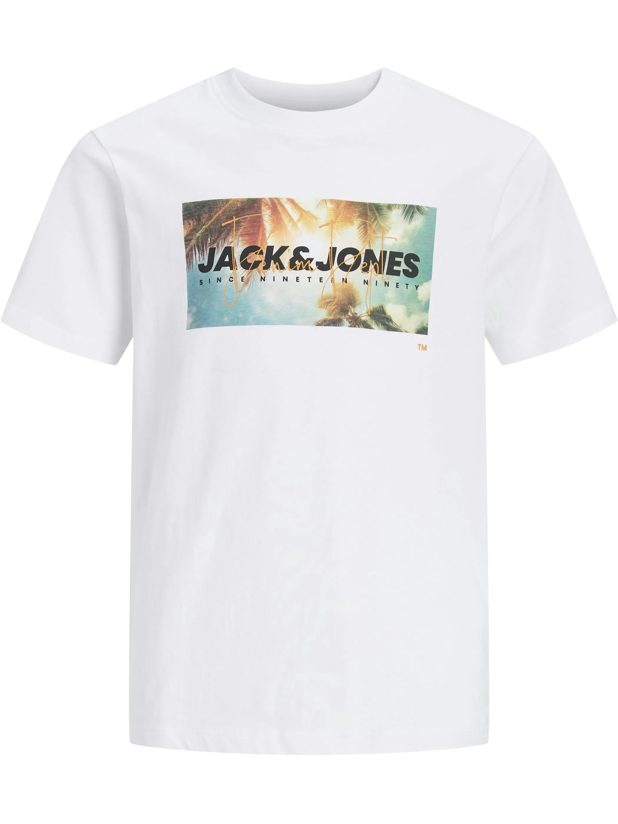 Jack&Jones Junior 12289947 JJINDIANA TEE SS CREW NECK JNR Weiß 920174 177627 4