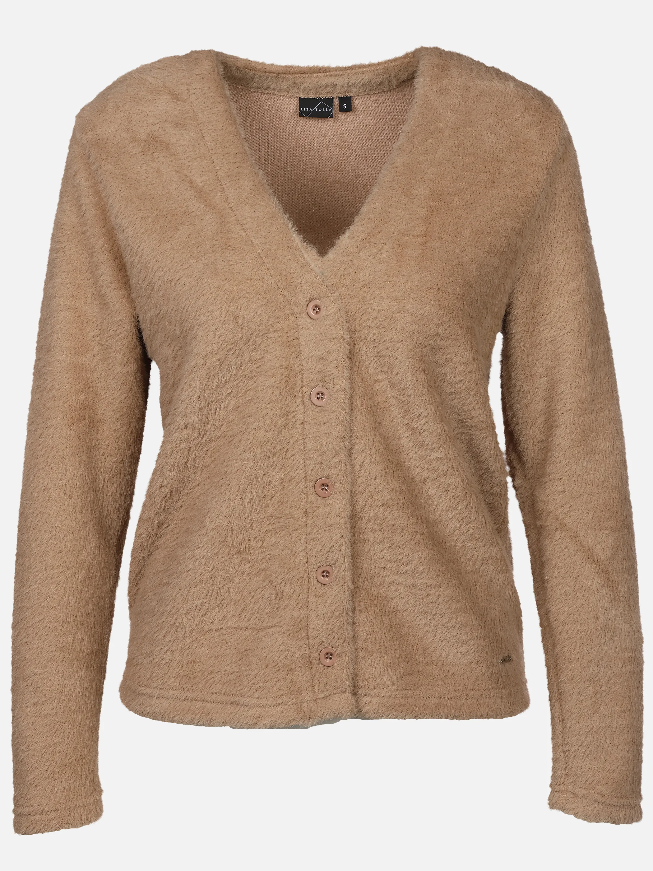 Lisa Tossa Da-Flausch-Cardigan Braun 933082 AMPHORA 1