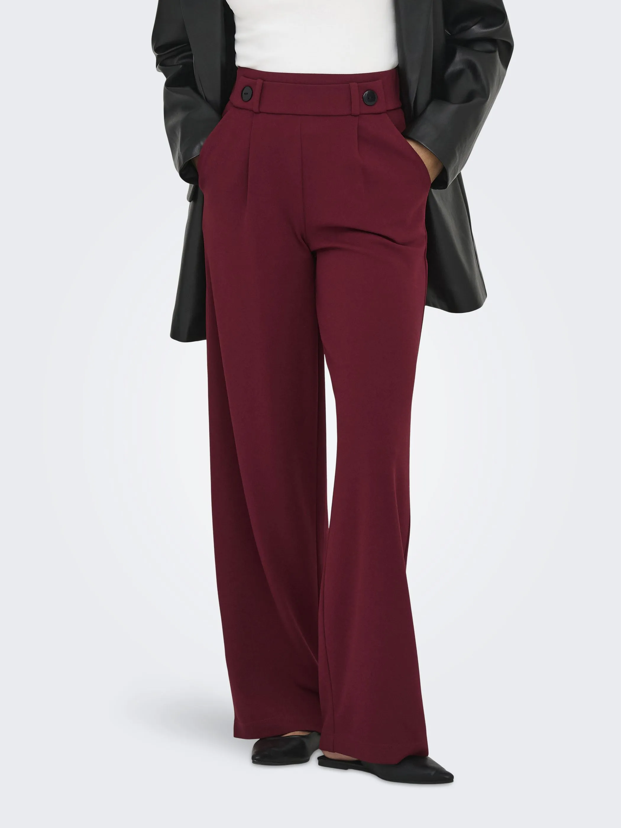 Jacqueline 15208430 JDYGEGGO NEW LONG PANT Rot 881744 182651001