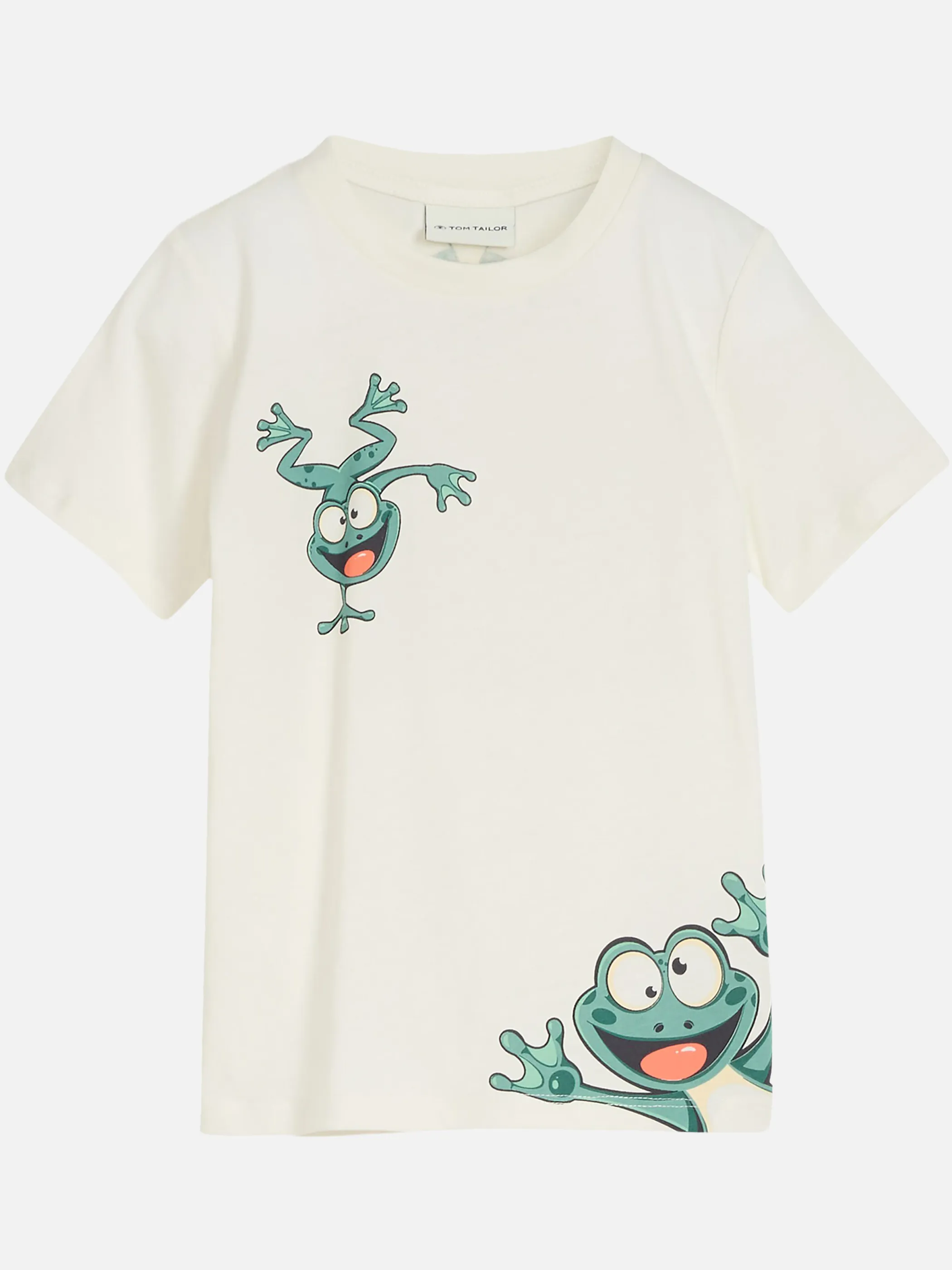 Tom Tailor 1049930 printed t-shirt Weiß 927984 12906 1