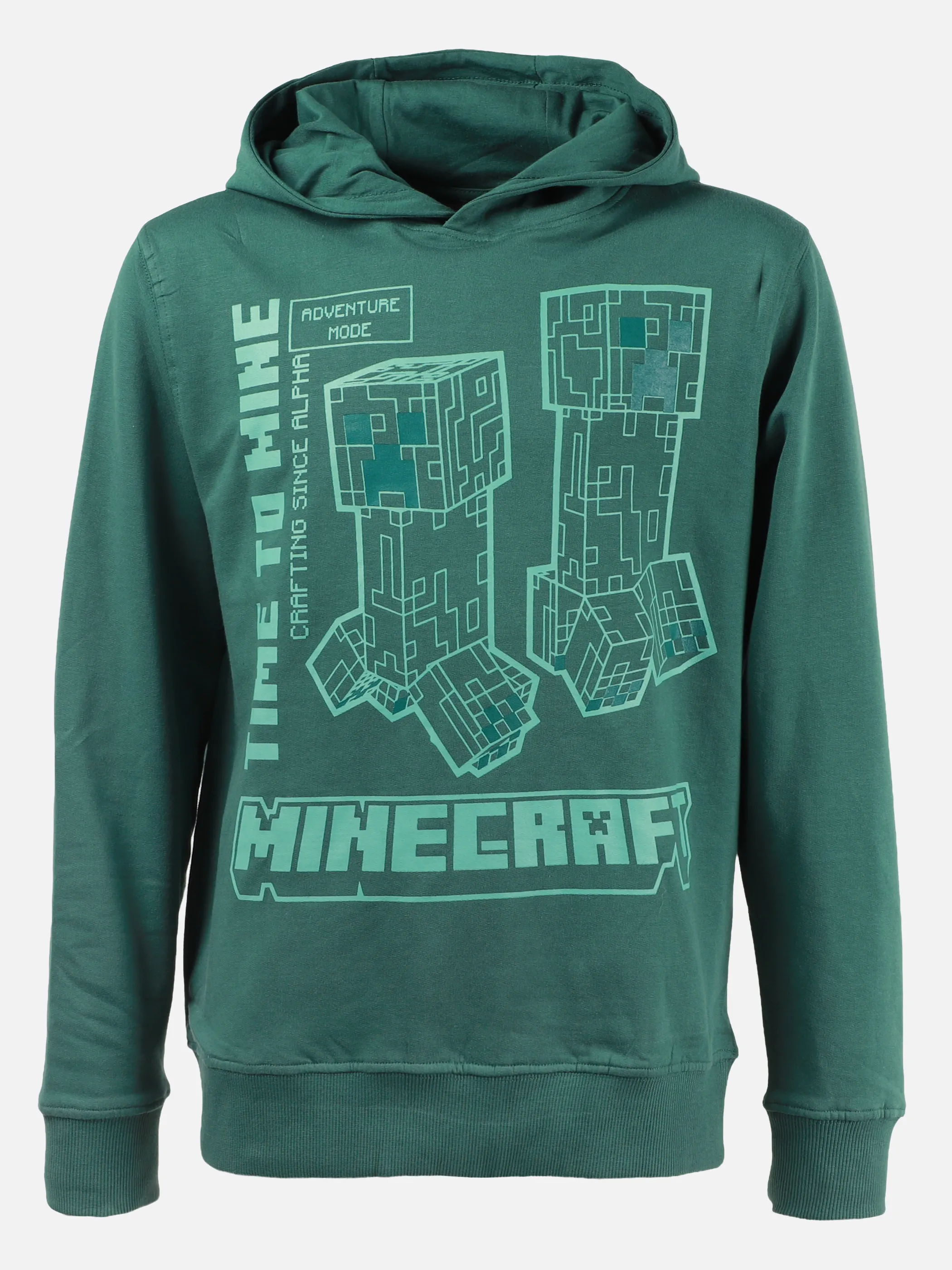 Minecraft JJ Sweatshirt grün Minecraft Front Print Grün 933286 GRÜN 1