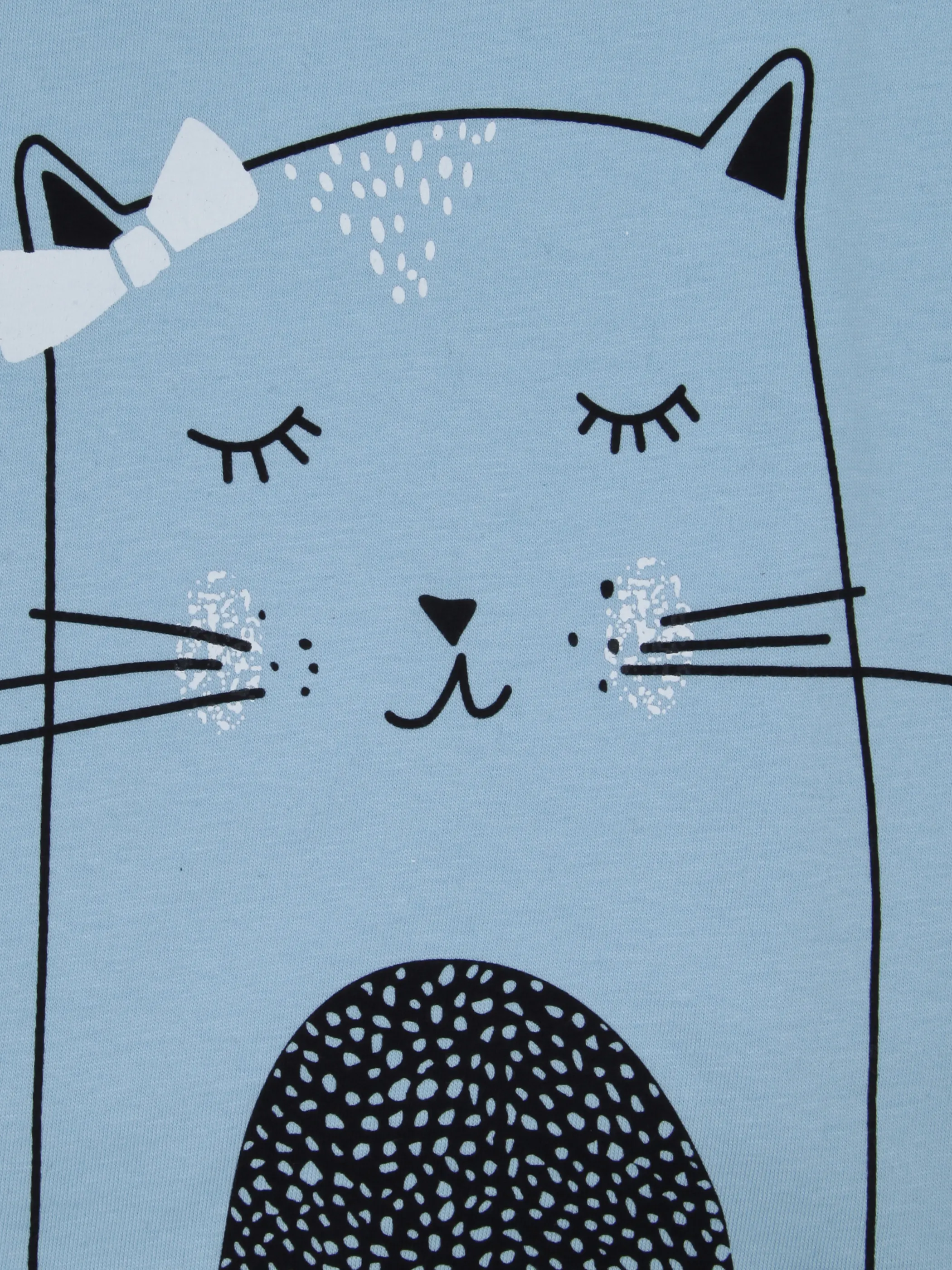 Stop + Go Md. Unterhemd 2er Pack Katzen Blau 857963 BLAU 3 Stop + Go Md. Unterhemd 2er Pack Katzen Blau 857963 BLAU 3