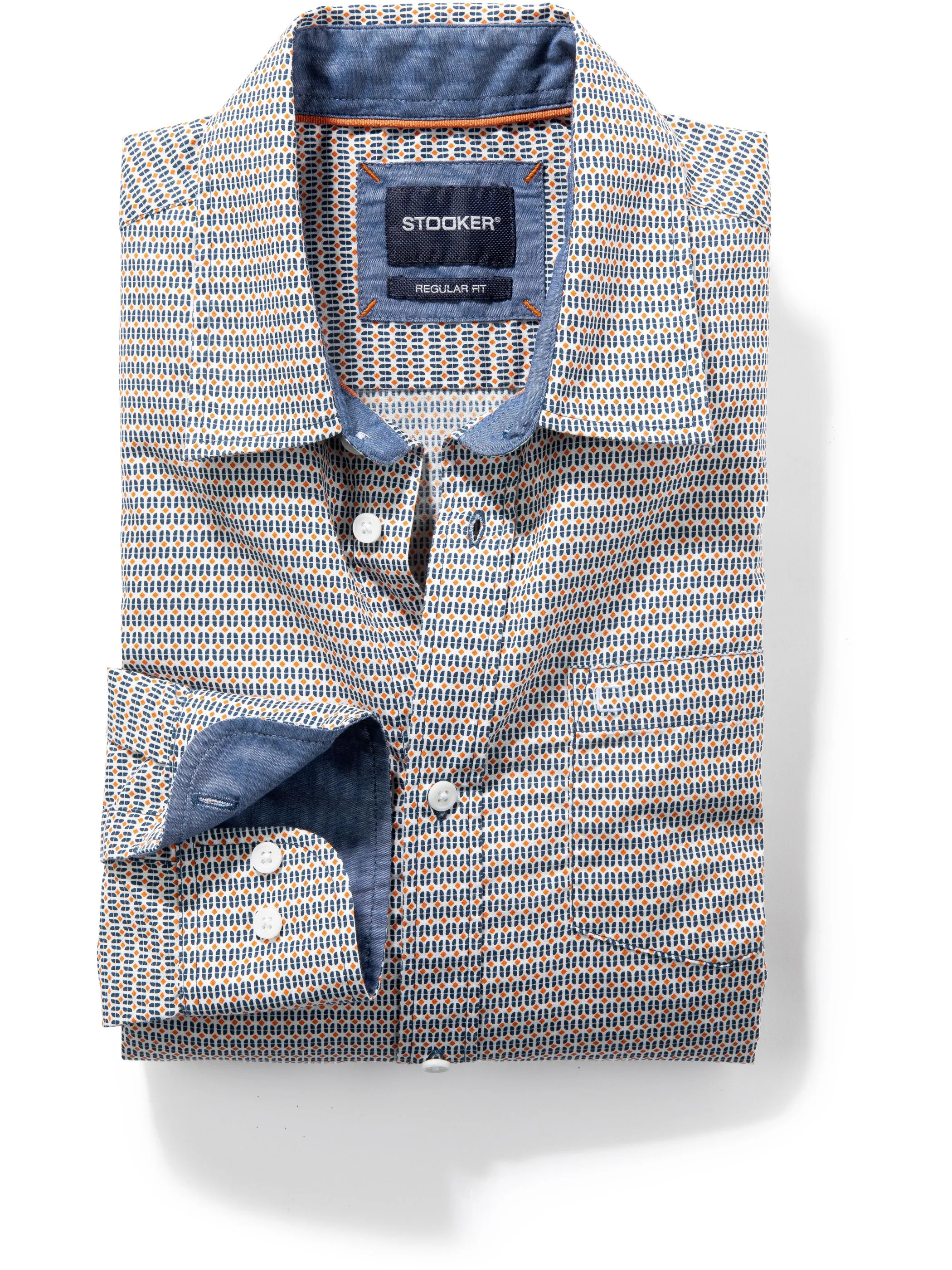 Stooker HAKA 73150380009116 He. Bluse/Hemd, Blau 919850 9116 1
