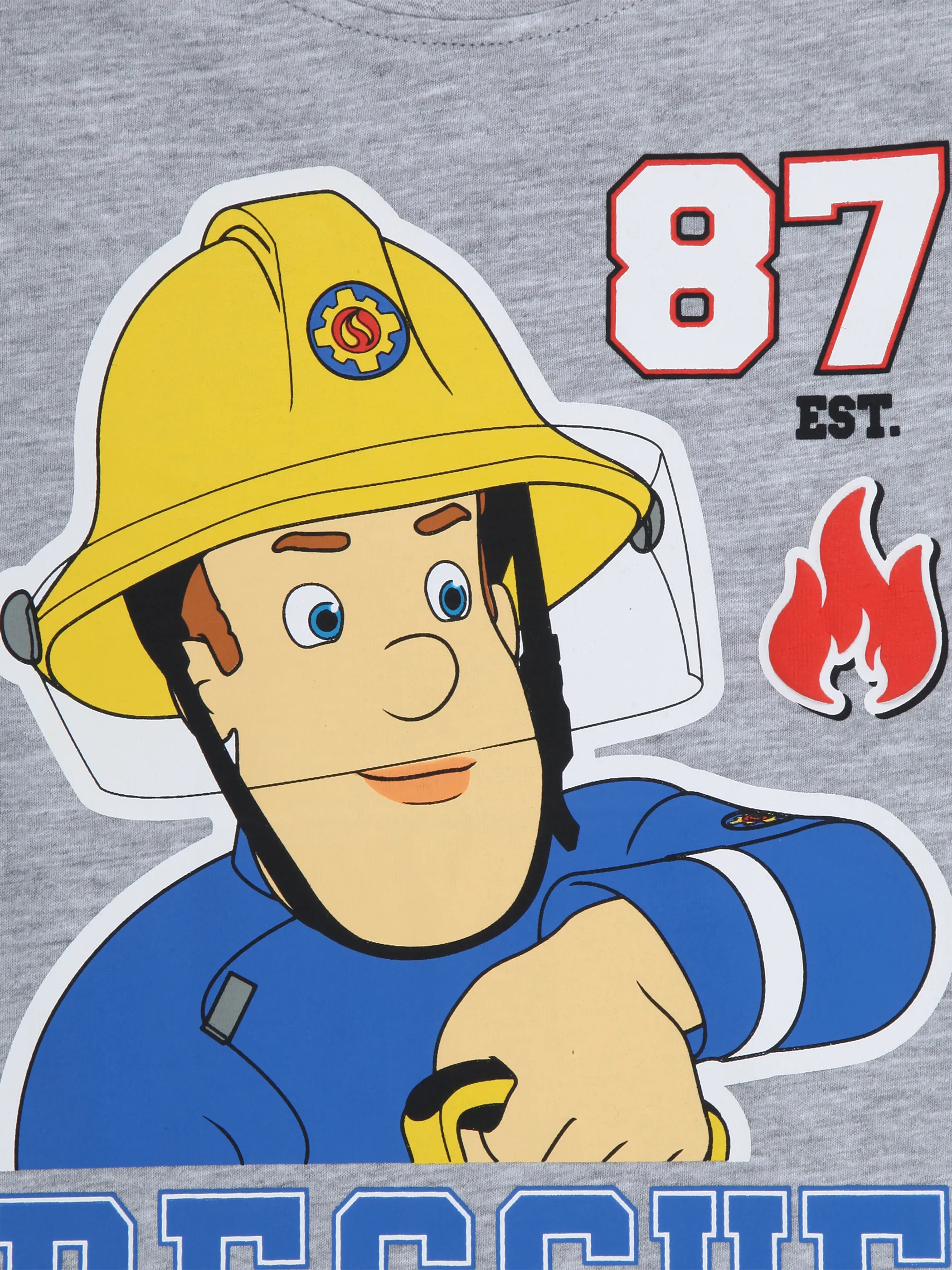 Feuerwehrmann Sam MB TShirt 1/4 Arm grau melange Grau 851535 GRAU 3 Feuerwehrmann Sam MB TShirt 1/4 Arm grau melange Grau 851535 GRAU 3