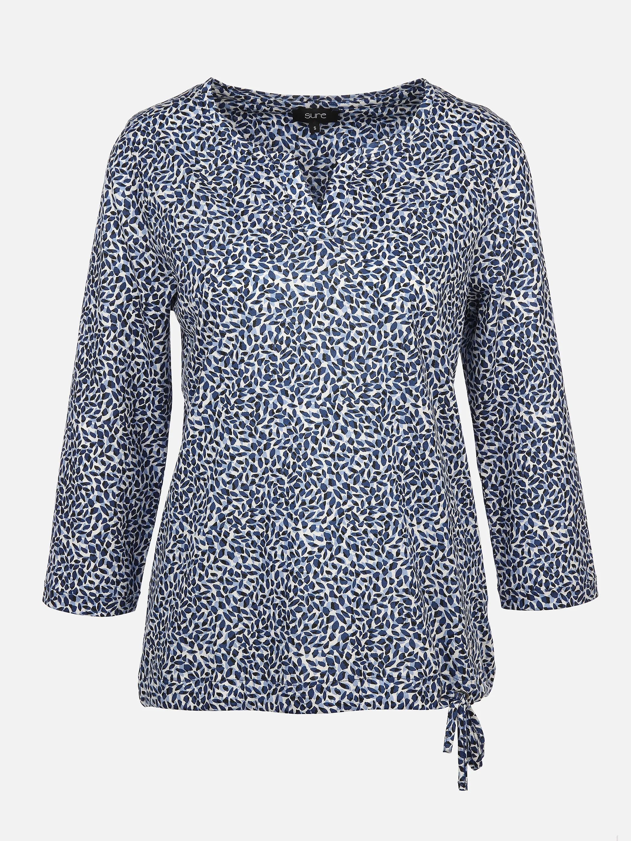 Sure Da-Shirt m. 3/4 Arm Blau 897607 BLAU 1