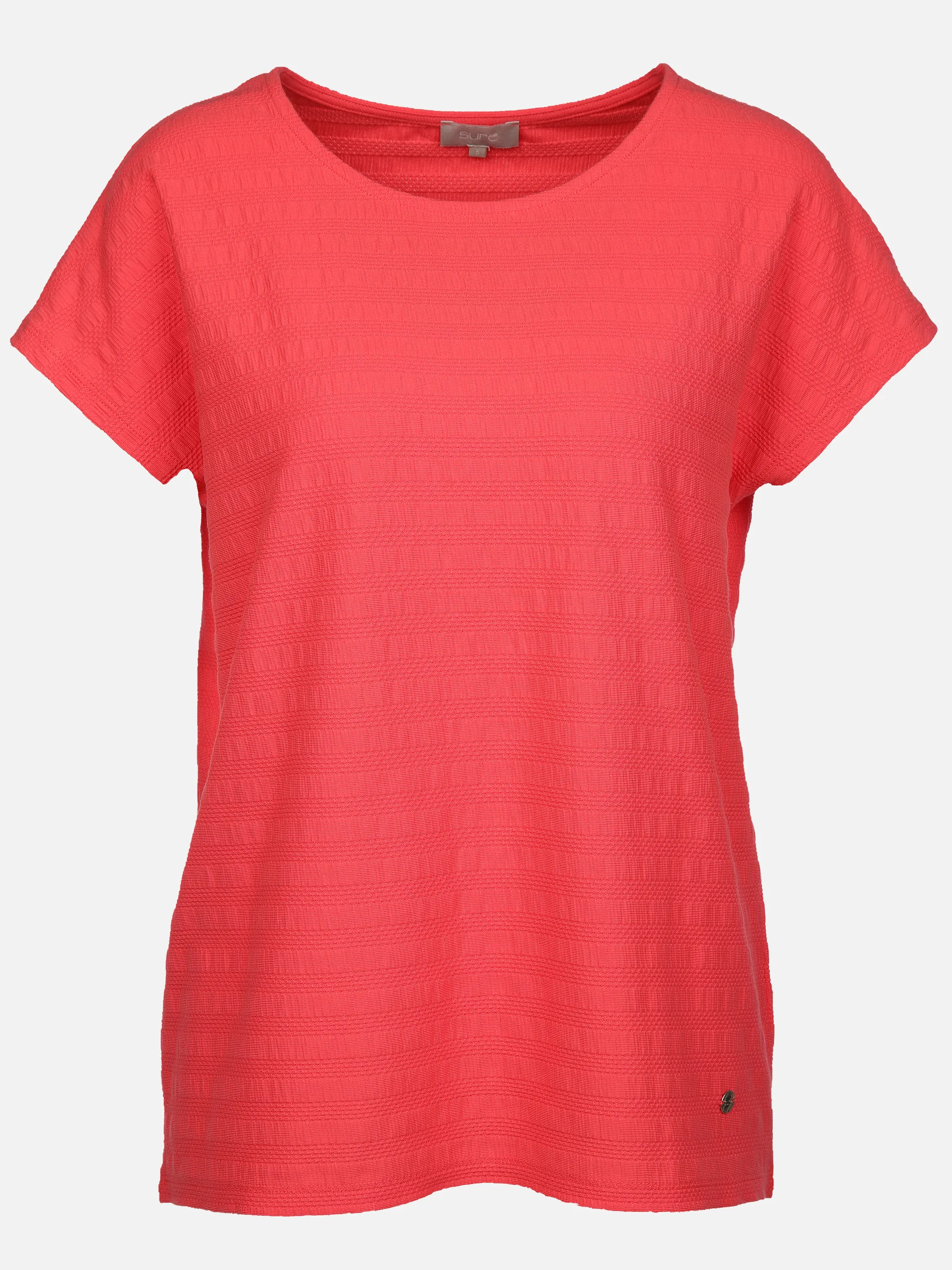 Sure Da-Jacquard T-Shirt Pink 908536 CORAL 1