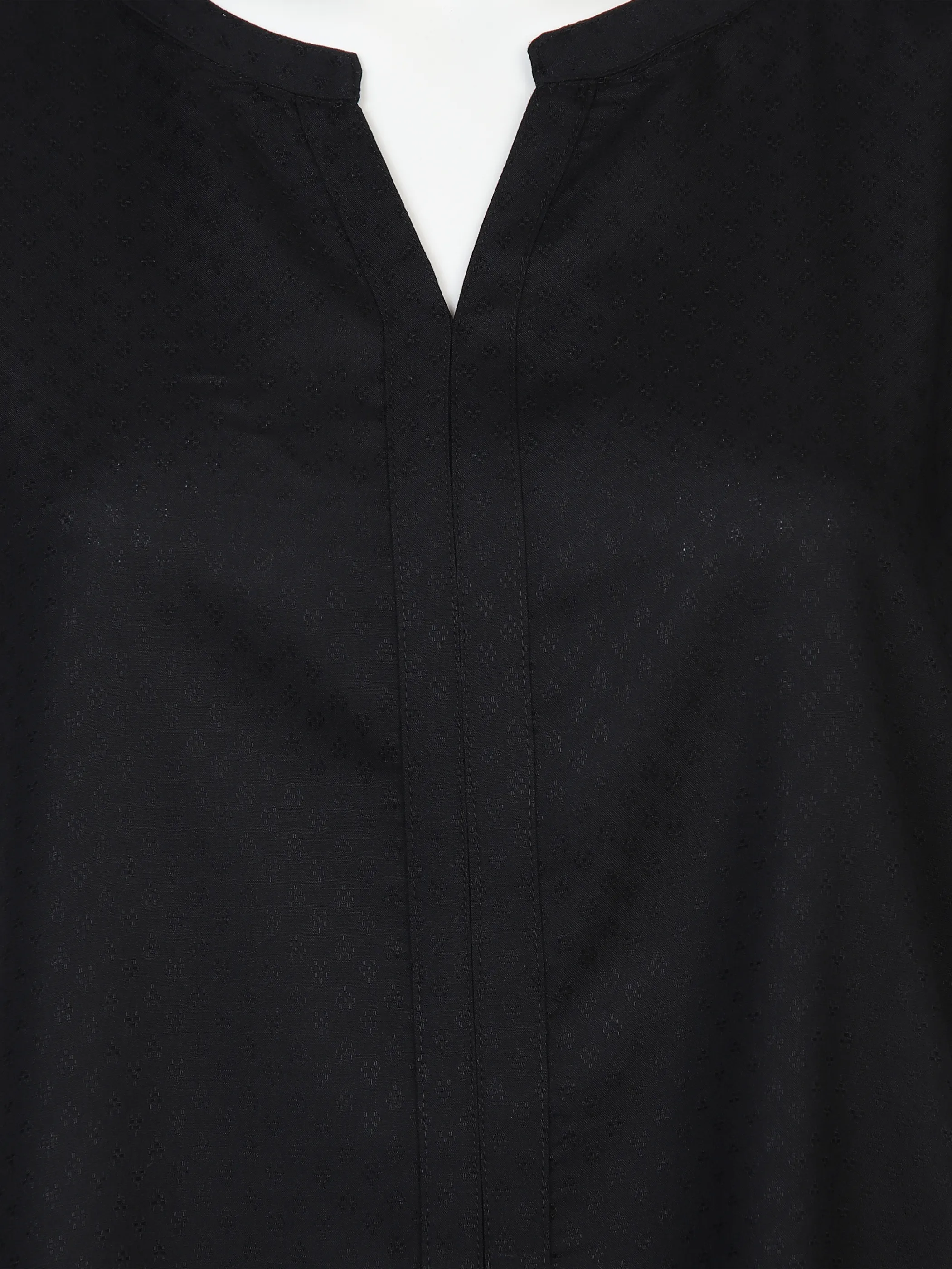 Sure Da-Bluse 1/2 Arm uni Schwarz 890386 SCHWARZ 3