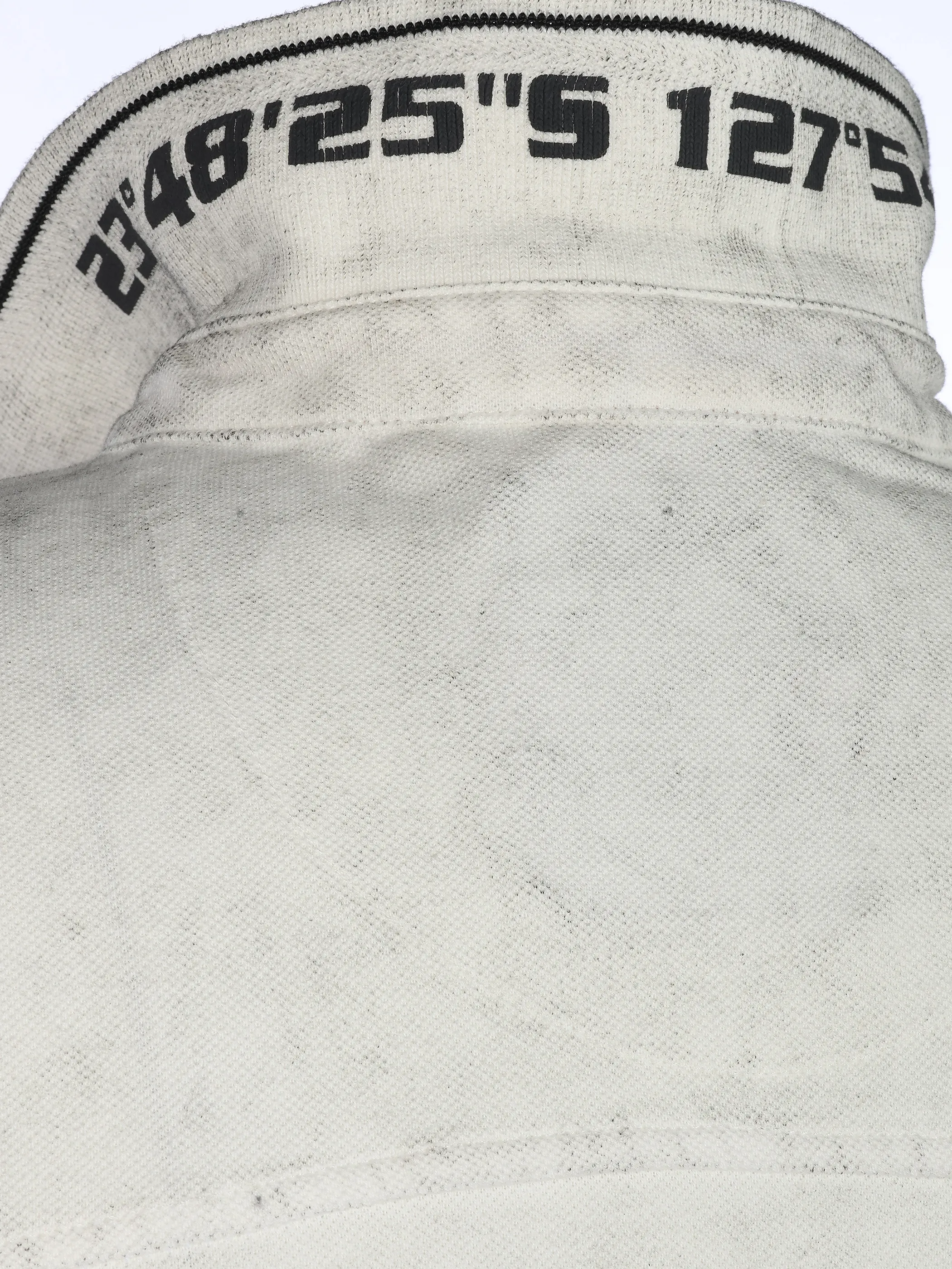 Southern Territory He. Poloshirt 1/2 Arm Logo washer Weiß 922739 OFFWHITE 4