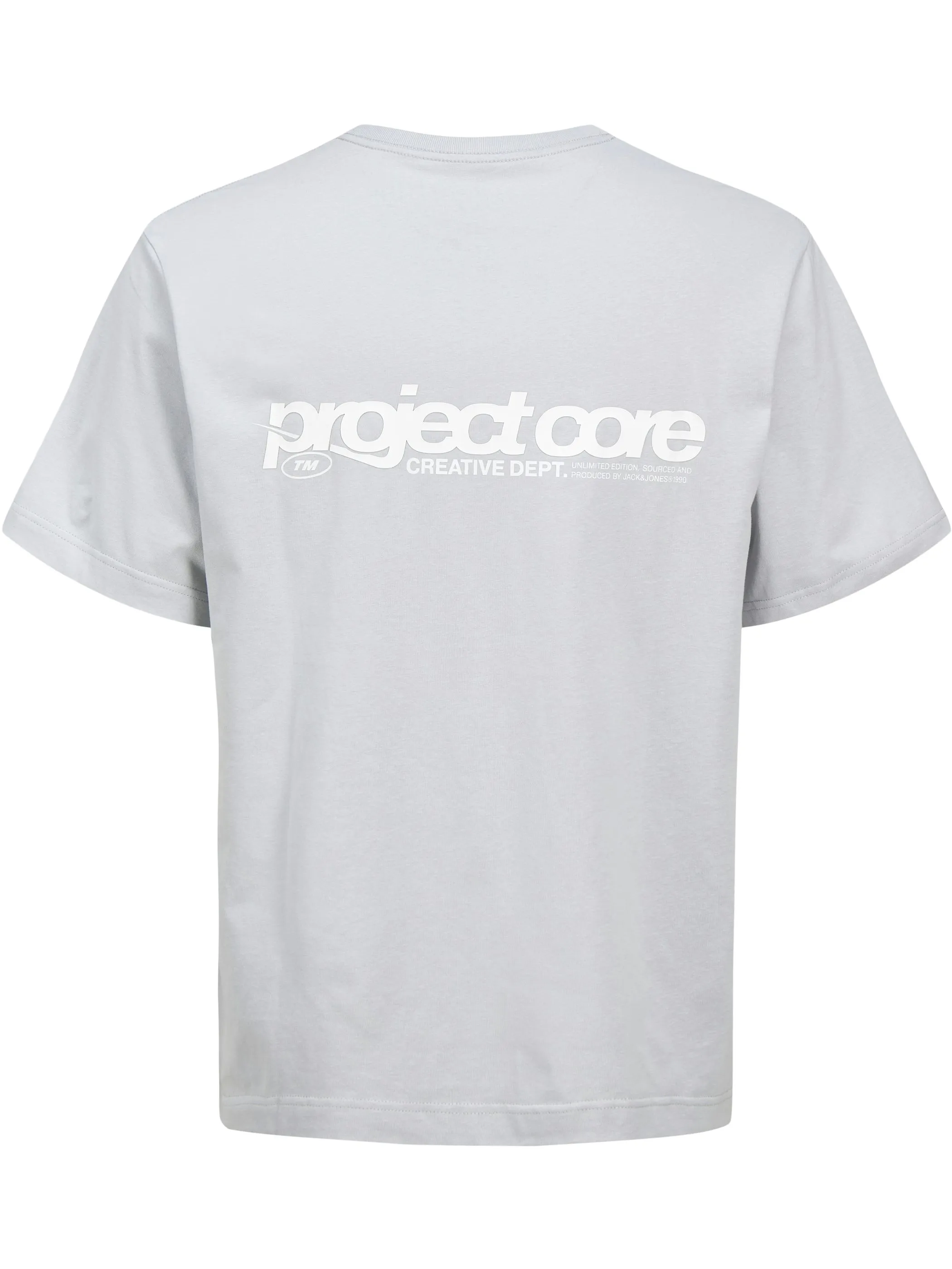 Jack Jones 12273442 JCOUNION BACK PRINT T Grau 907171 176588 2