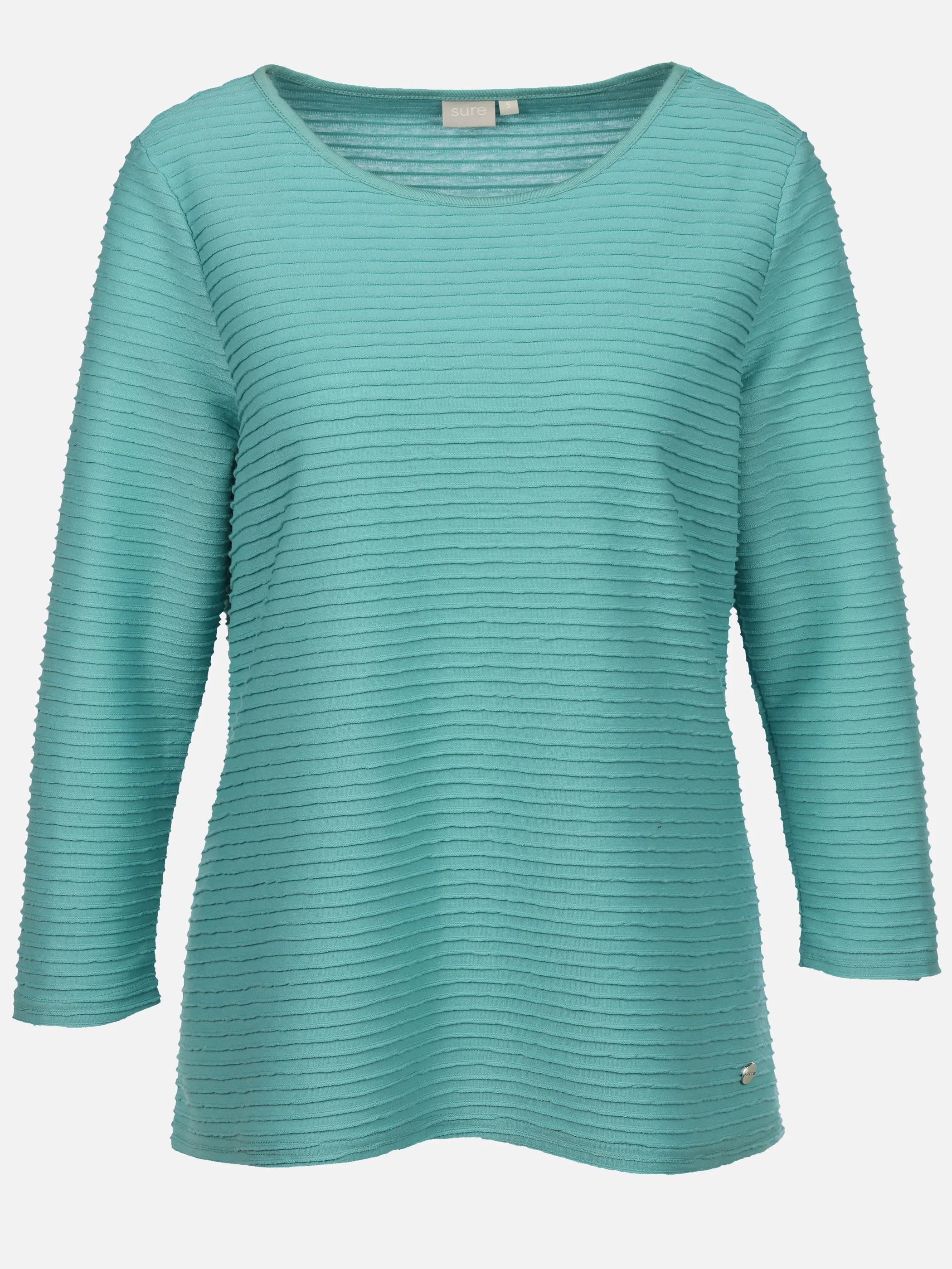 Sure Da-Struktur Shirt, 3/4 Arm Blau 929165 NILEBLUE 1