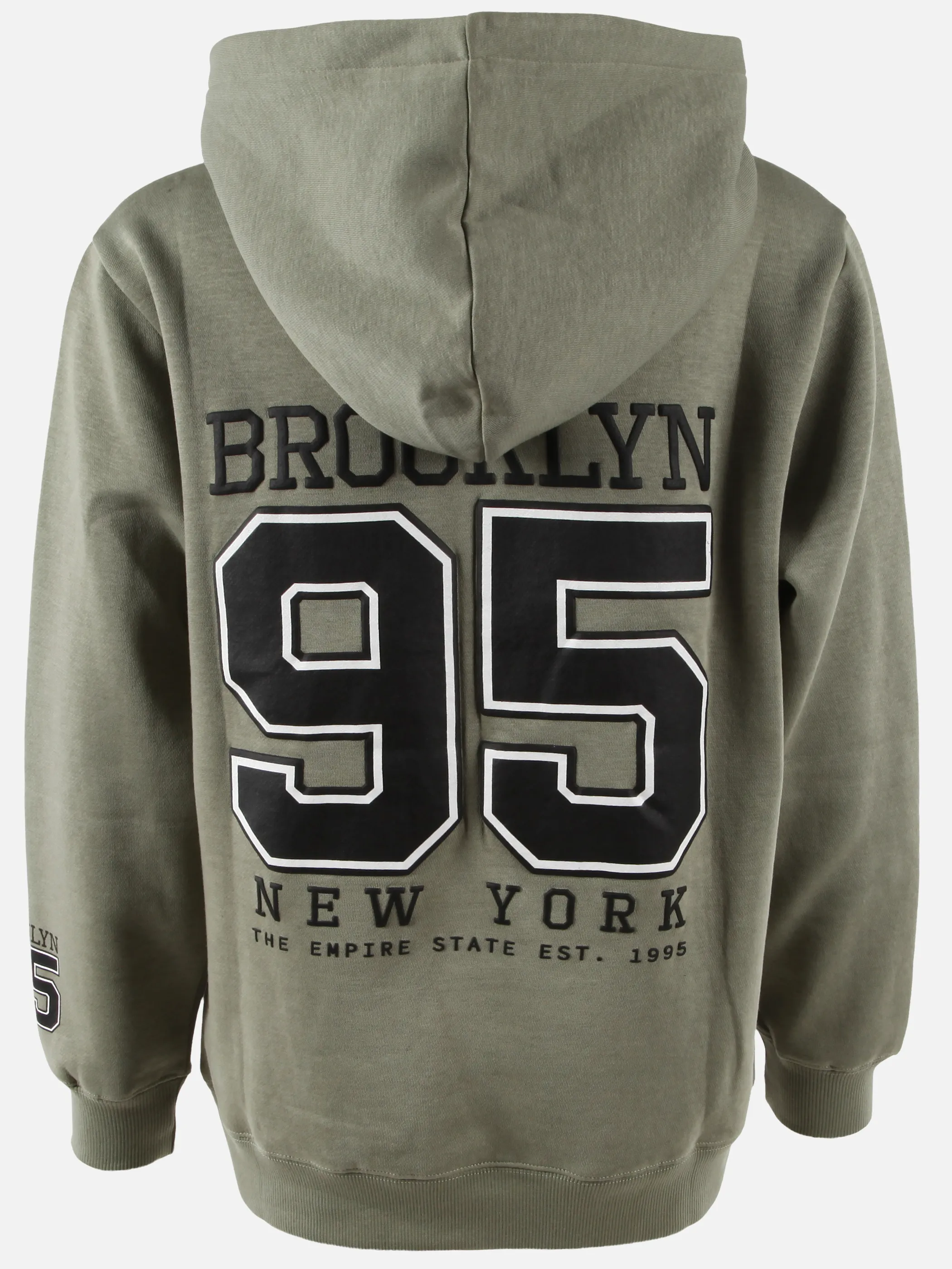 One Way JJ Sweatshirt in khaki mit "NEW YORK" FP Oliv 930134 KHAKI 2