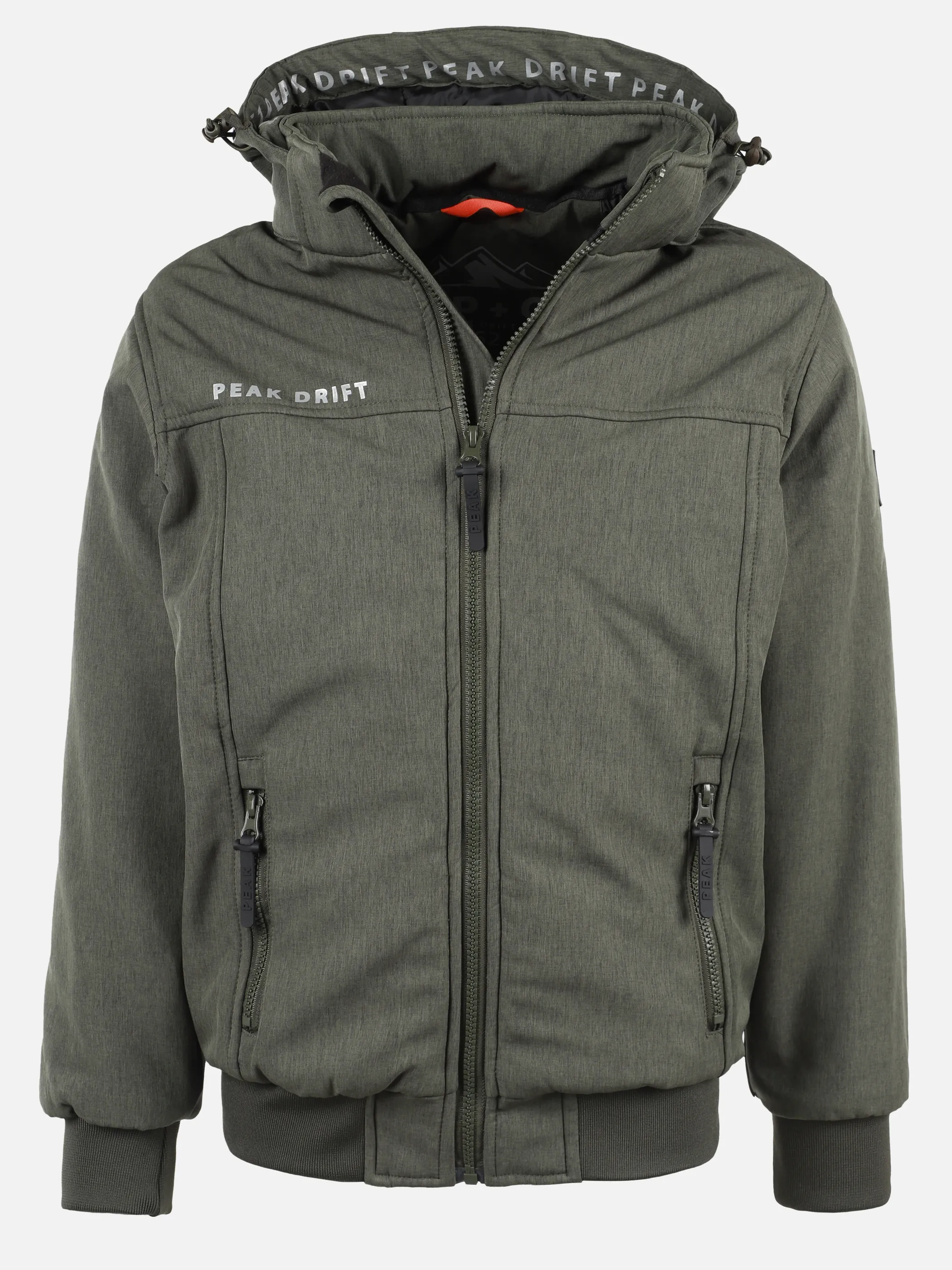 Stop + Go TB- Softshell Jacke Oliv 896823 KHAKI 1 Stop + Go TB- Softshell Jacke Oliv 896823 KHAKI 1