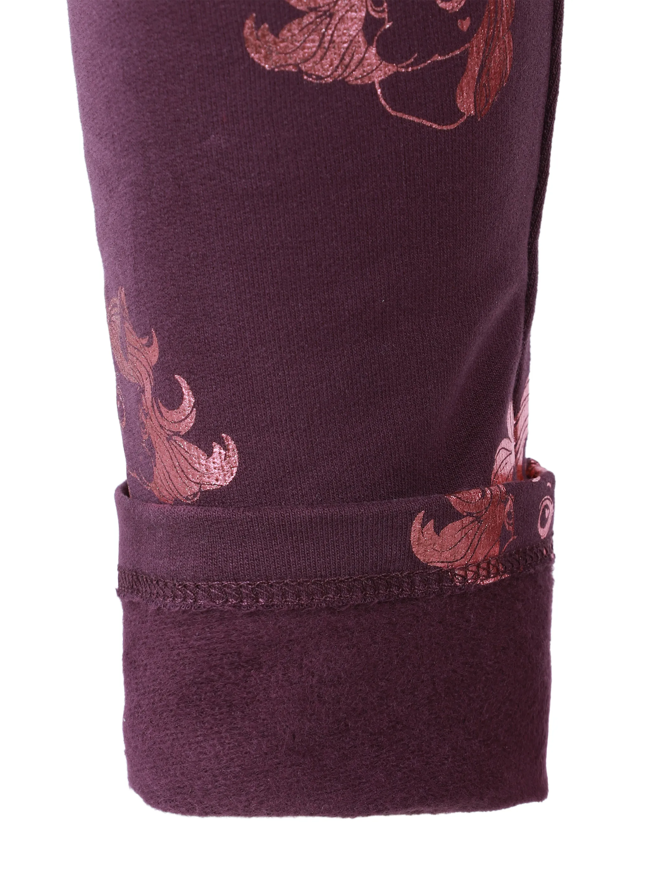 One Way KM Leggings Einhorn Folienprint in lila Lila 929718 LILA 4