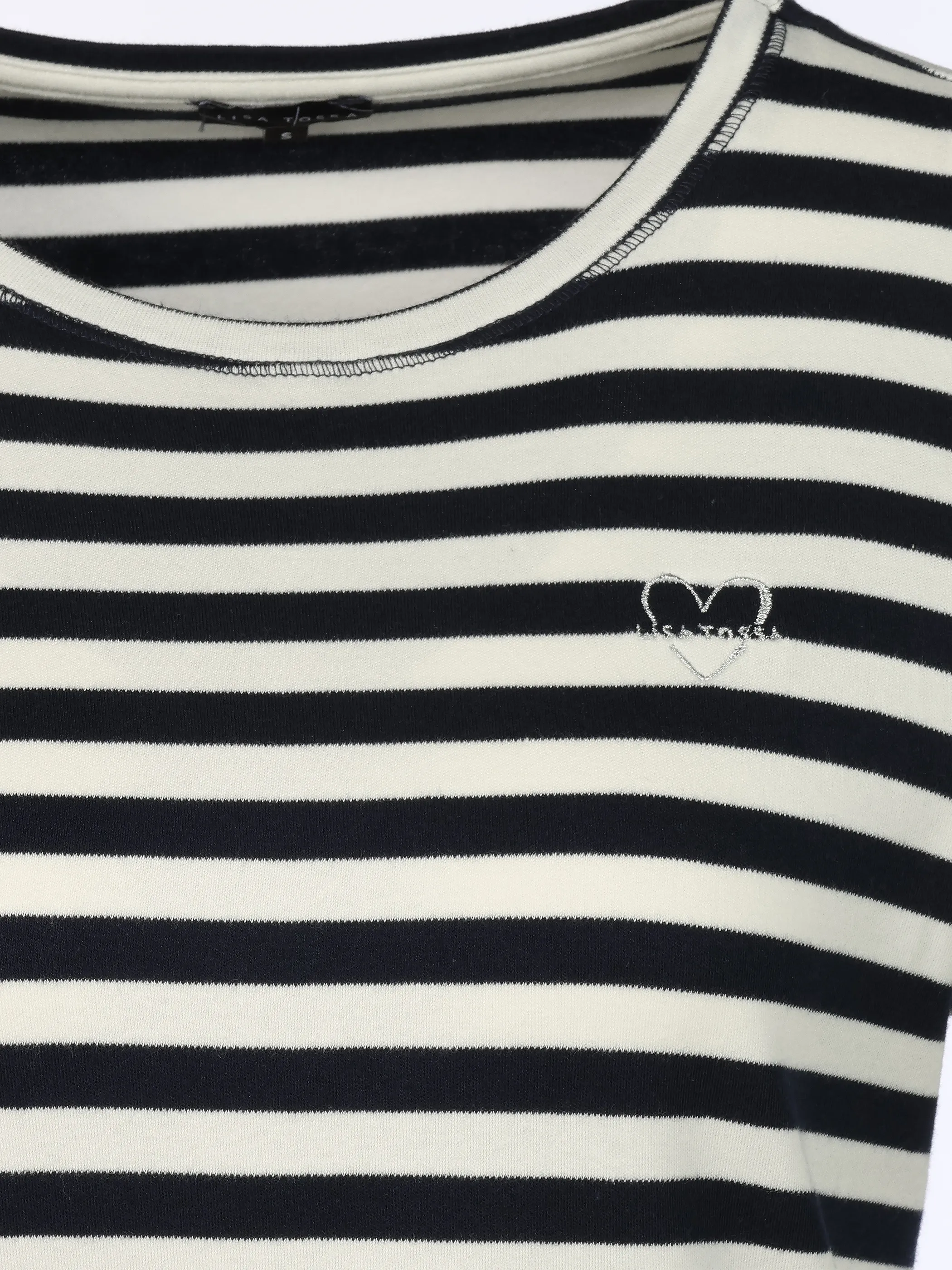 Lisa Tossa Da-T-Shirt m. Streifen Blau 921024 SAPHIRE 3