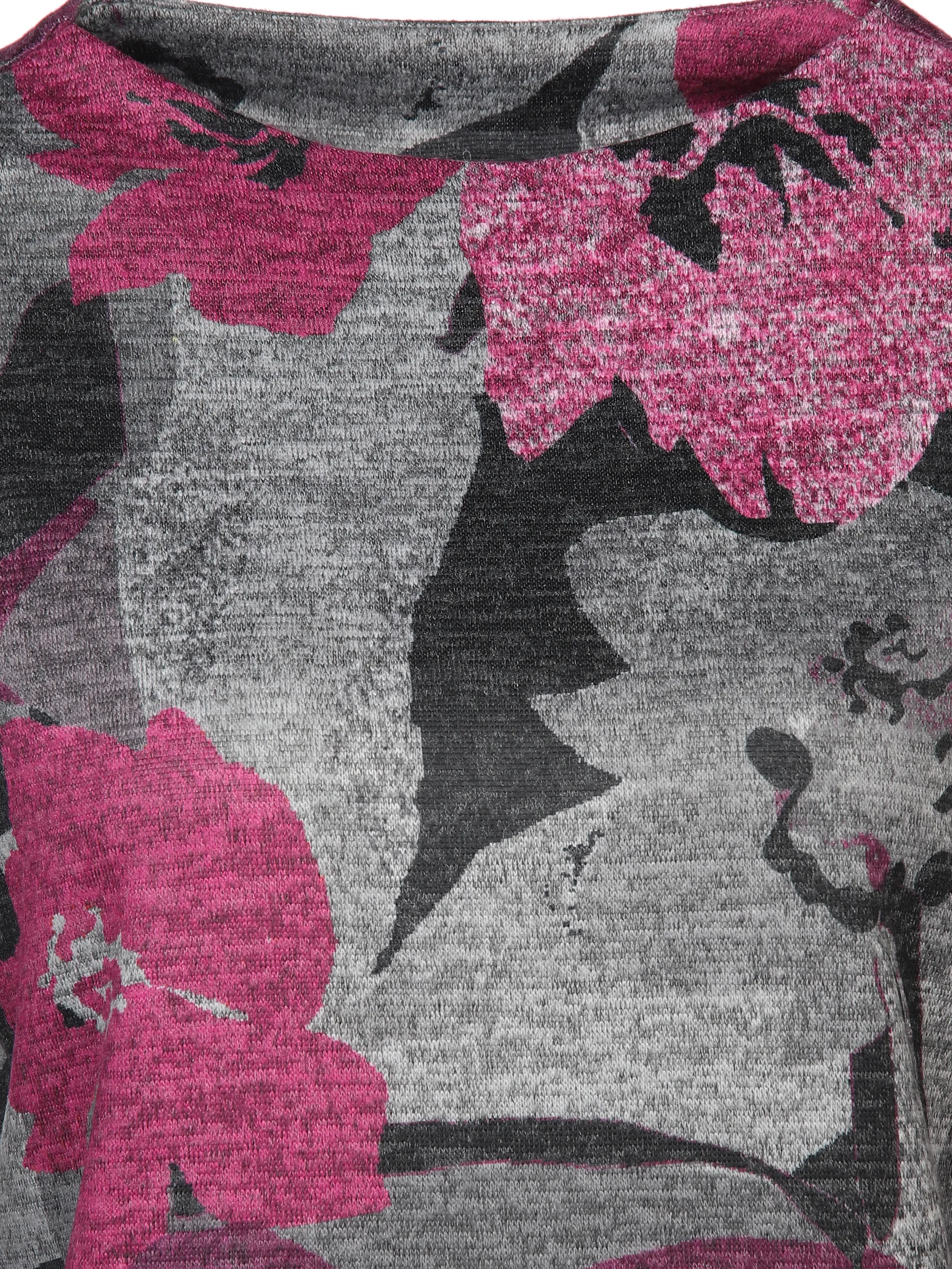 Sure Da-Shirt m. Alloverprint Rot 900699 BEERE 3 Sure Da-Shirt m. Alloverprint Rot 900699 BEERE 3