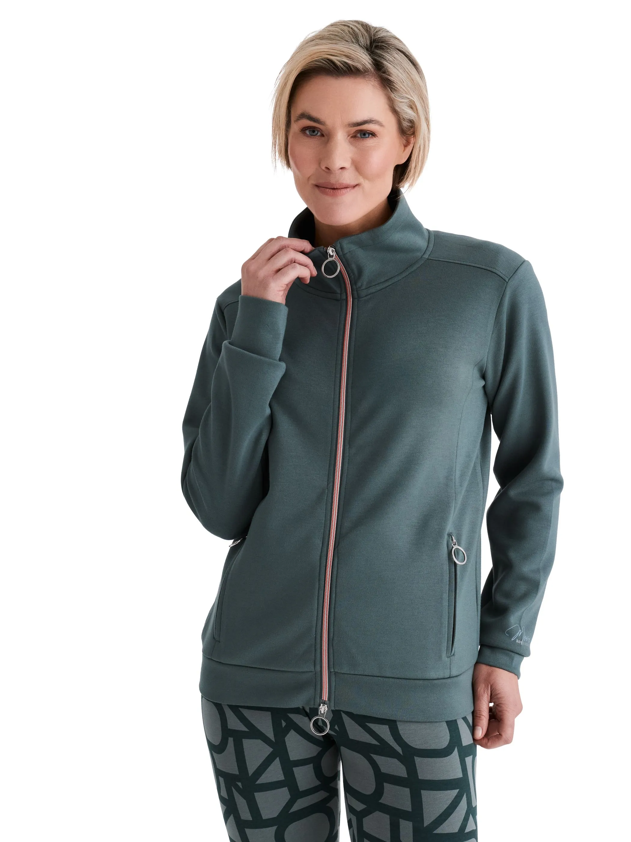 Stooker Athletic 00040000005350 Da-Sweatjacke JARA Grün 928244 5350 1