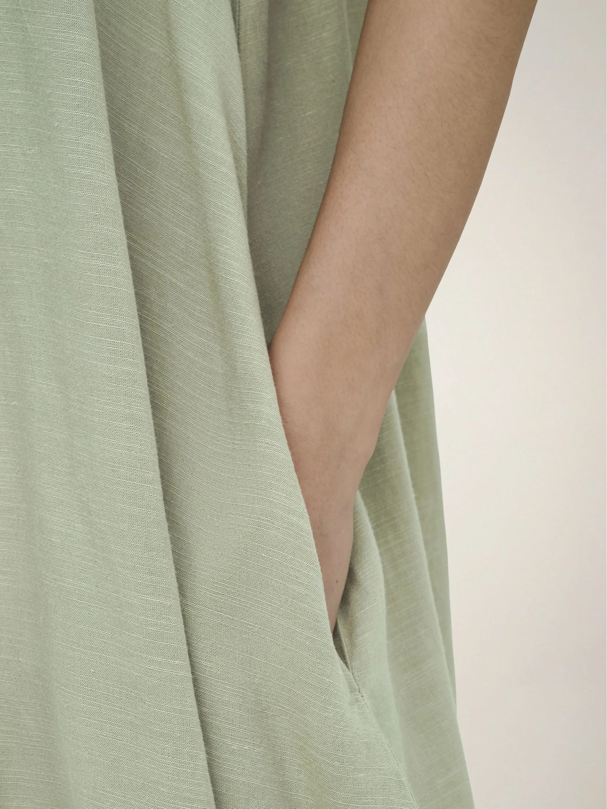 JDY 15366383 JDYCAYA LINEN S/S DRE Beige 922226 233015 3