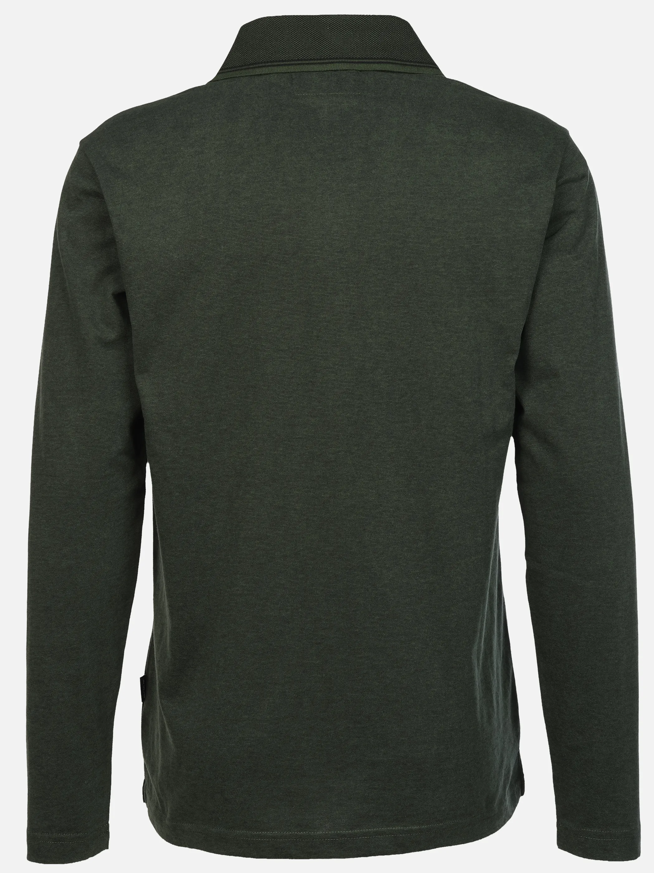 Jim Spencer He. Poloshirt 1/1 Arm grindle Grün 898406 DARK GREEN 2