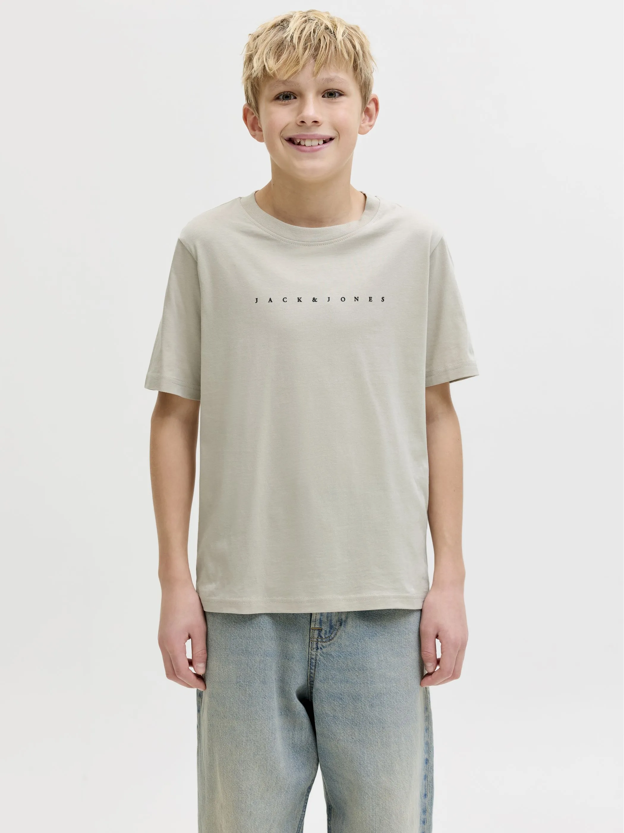 Jack&Jones Junior 12237435 JJESTAR JJ TEE SS NOOS JNR Braun 879589 176631 5