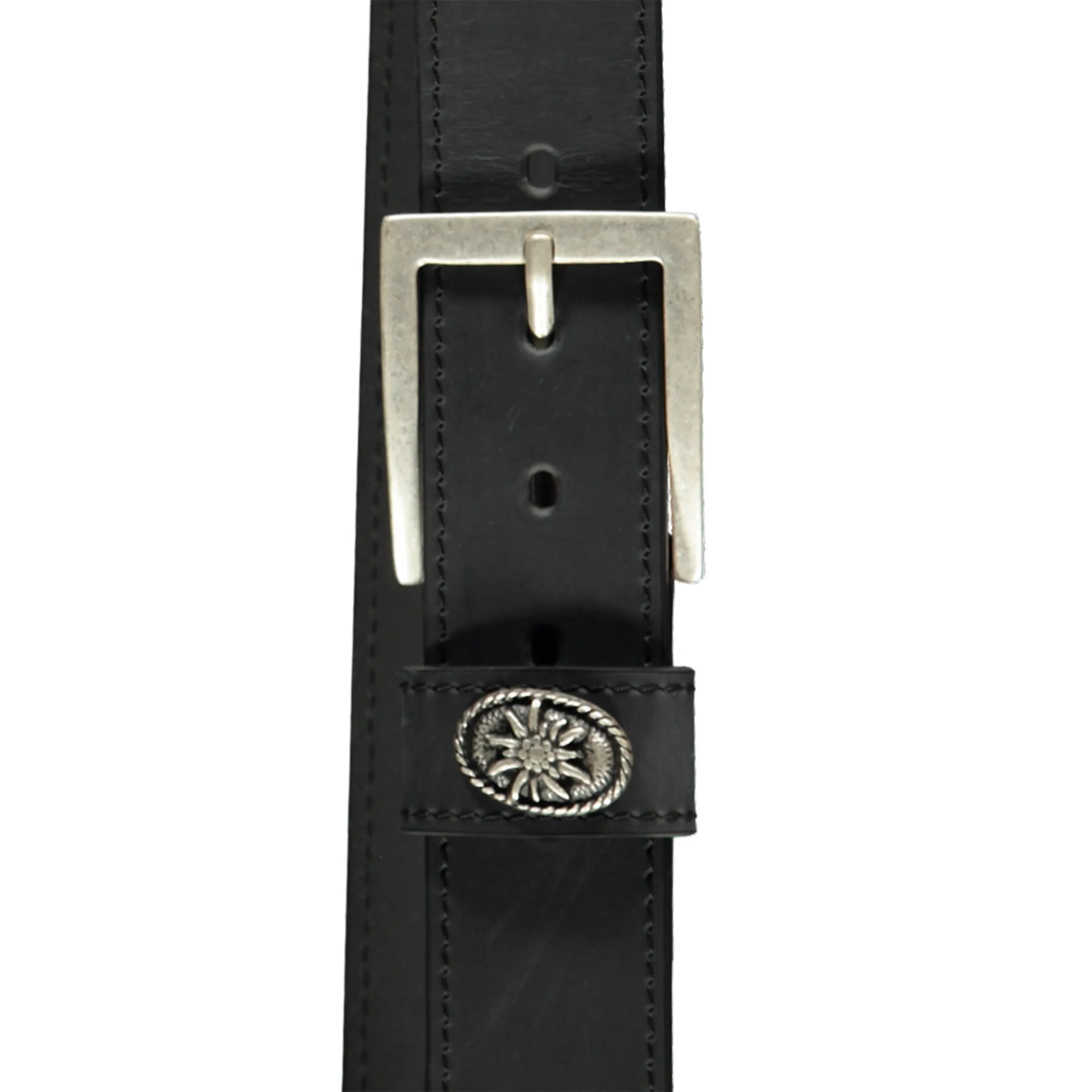 Birkhahn Mode und Tracht He. Trachtengürtel Schwarz 799069 SCHWARZ 3