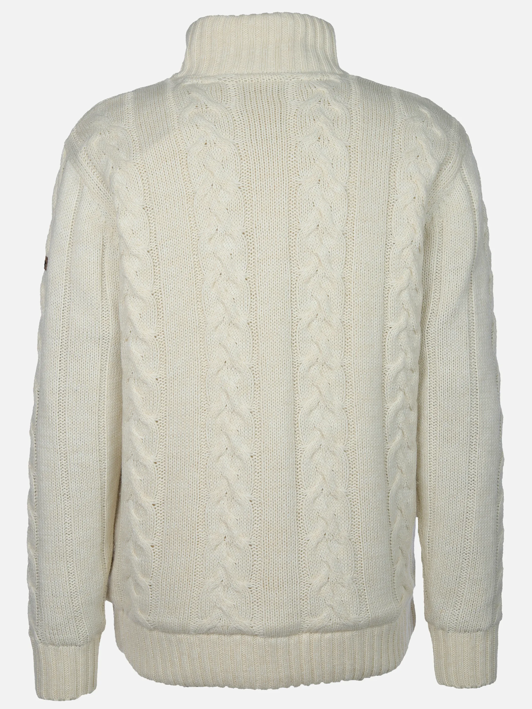 Jim Spencer He. Strickjacke wattiert Weiß 918357 OFFWHITE 2