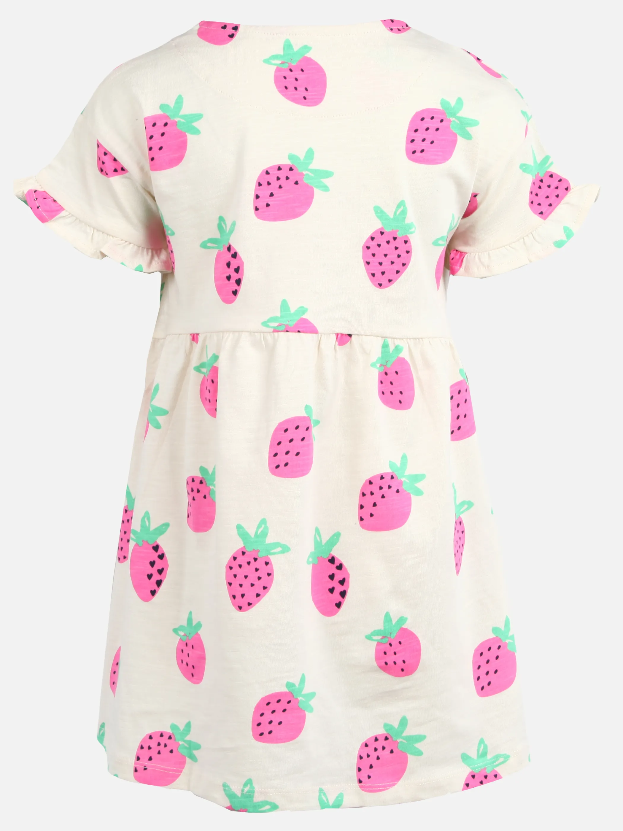 One Way MG Kleid mit Erdbeer AOP in beige Beige 923280 BEIGE 2