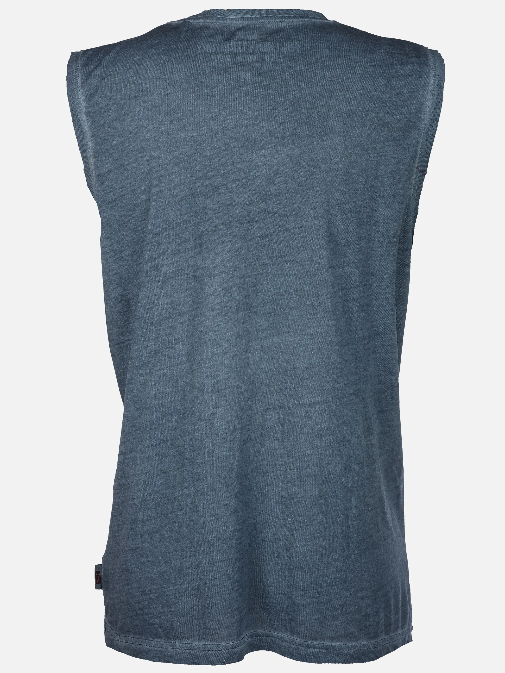 Southern Territory He. Muscleshirt allover washer Blau 925214 NAVY 2