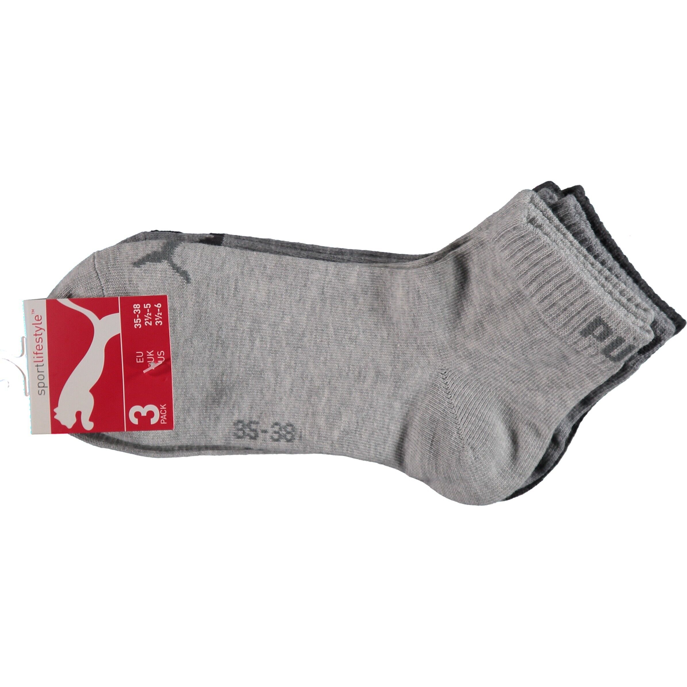 Unisex Kurzschaftsocken im 3er Pack