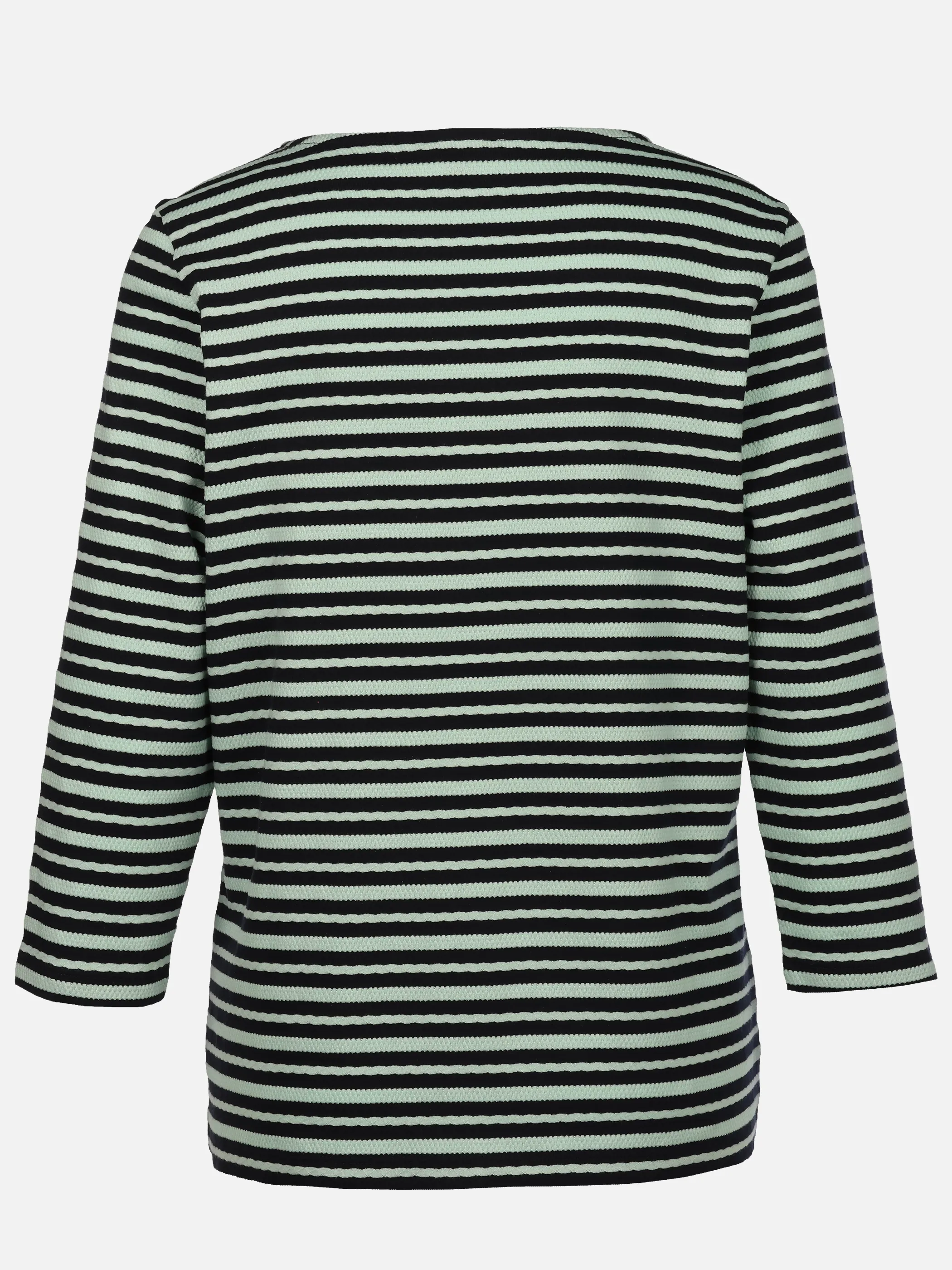 Lisa Tossa Da-Jacquard-Shirt 3/4 Arm Blau 920719 ICY MORN 2