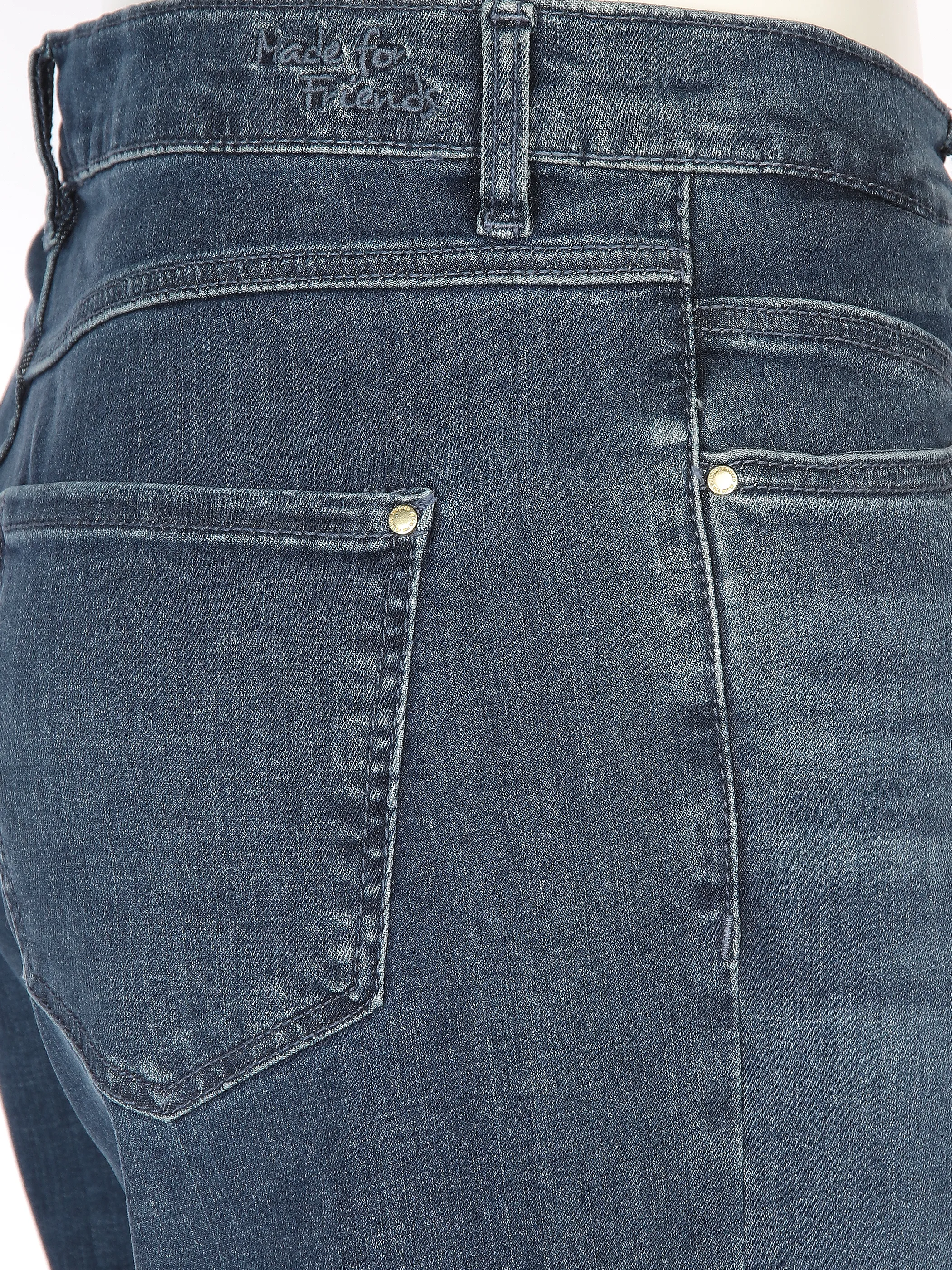 Stooker DOB 11801080007409 Da. Hosen lang, Blau 874286 7409 4