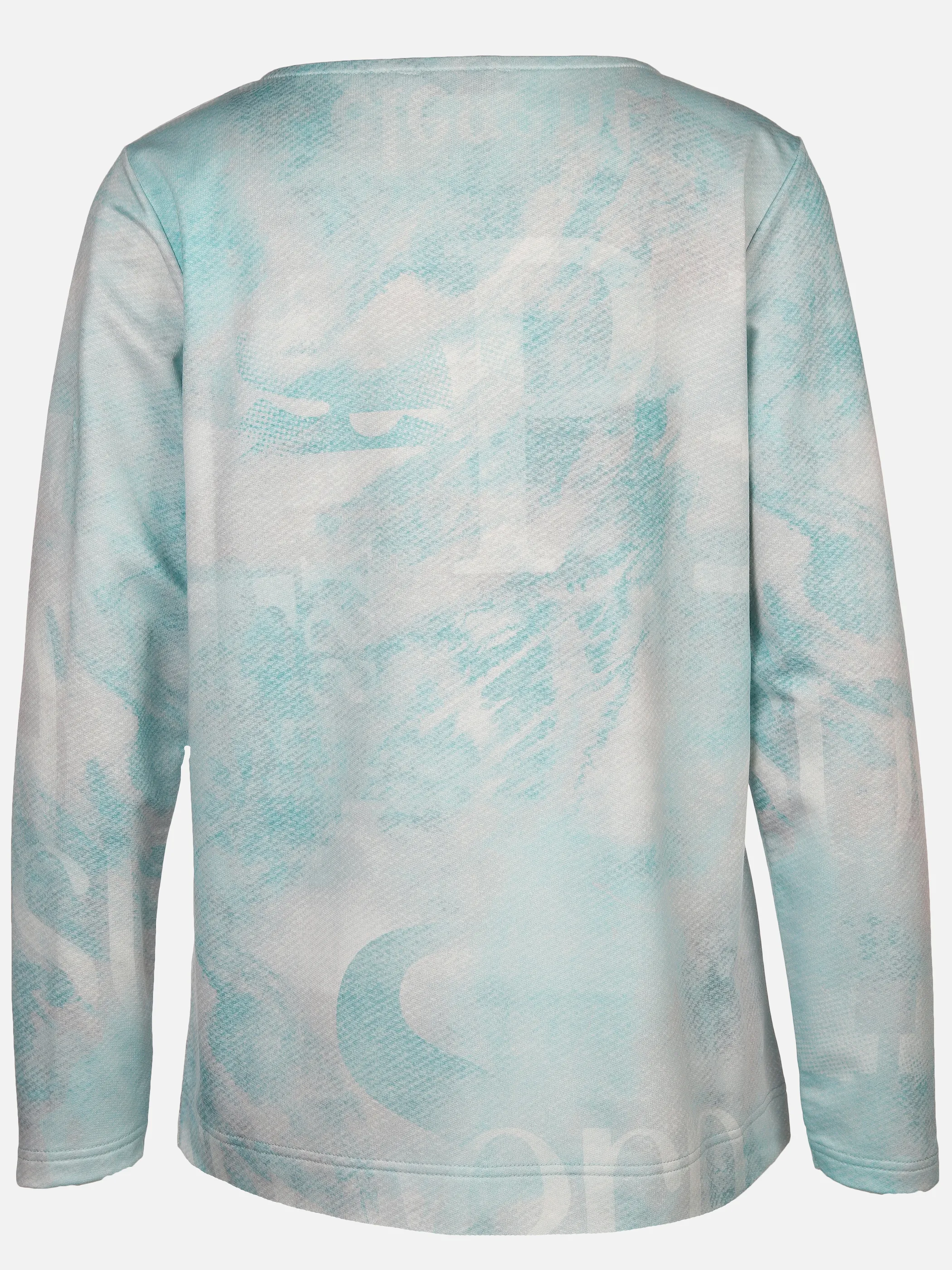Lisa Tossa Da-Print-Shirt m. 1/1 Arm Blau 893302 AQUA 2